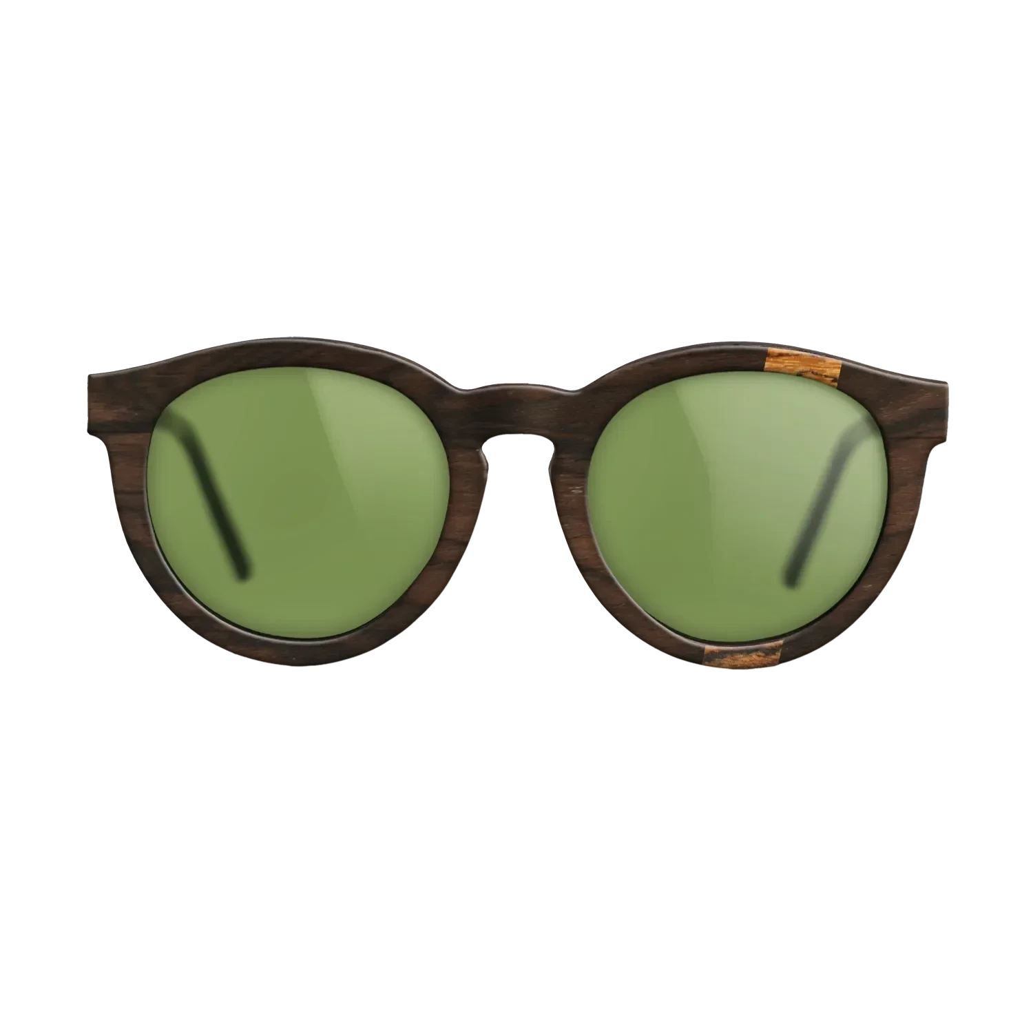 Ziricote Dark Quartered,Bocote: Wedge - The Rebel - Round - SIRIS wood optic
