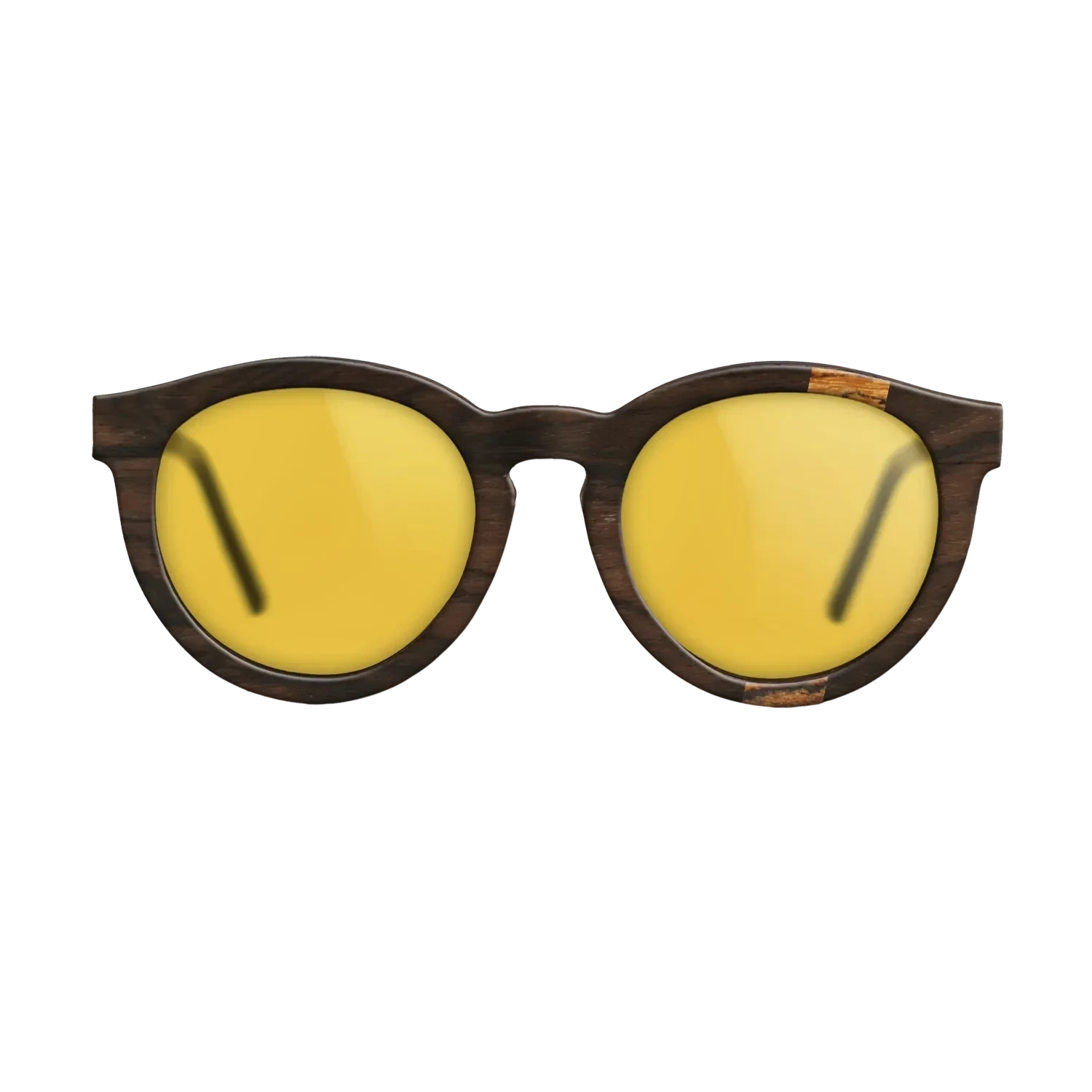 Ziricote Dark Quartered,Bocote: Wedge - The Rebel - Round - SIRIS wood optic