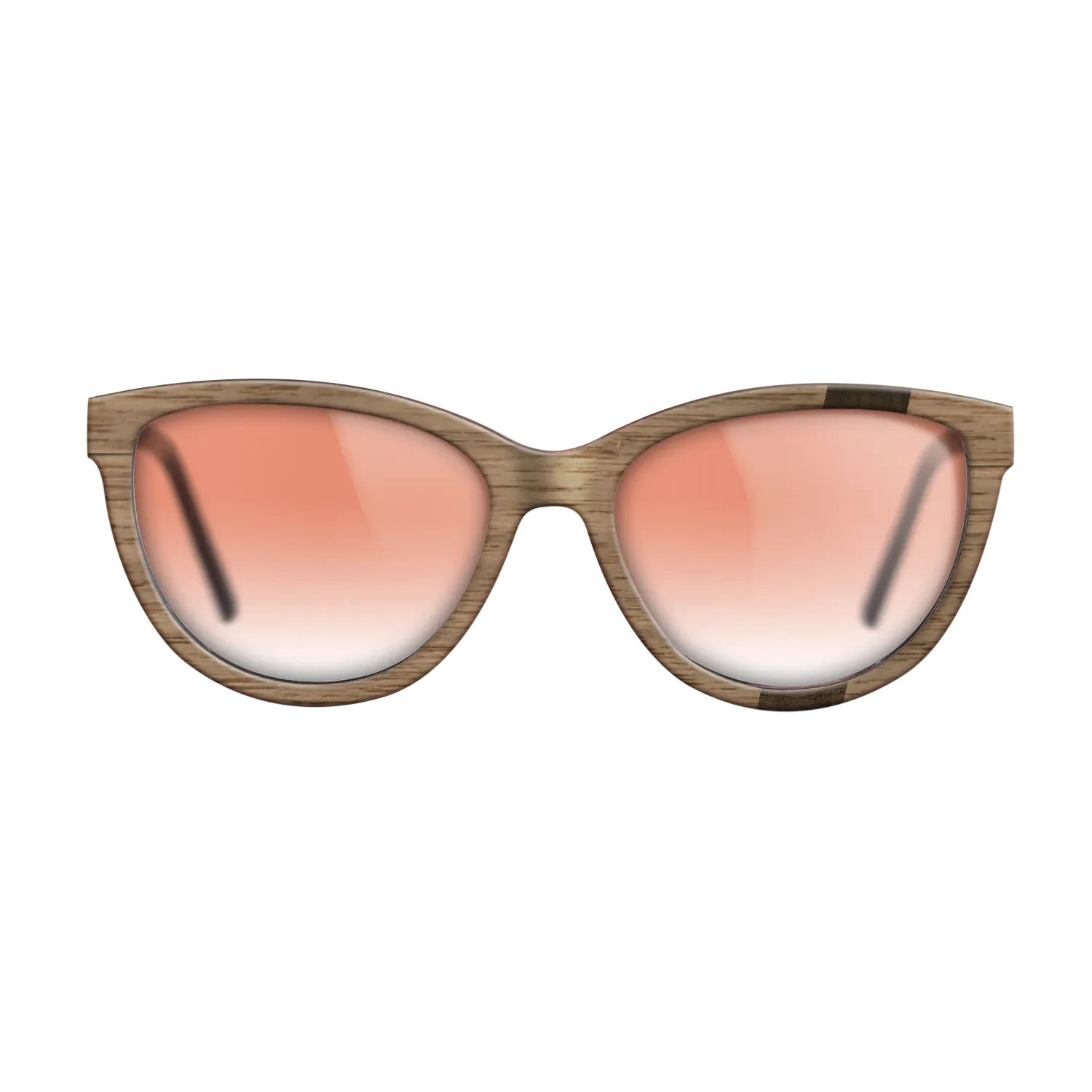 Walnut: Straight Grain,Fumed Eucalyptus: Wedge - The Maiden - Cat - SIRIS wood optic