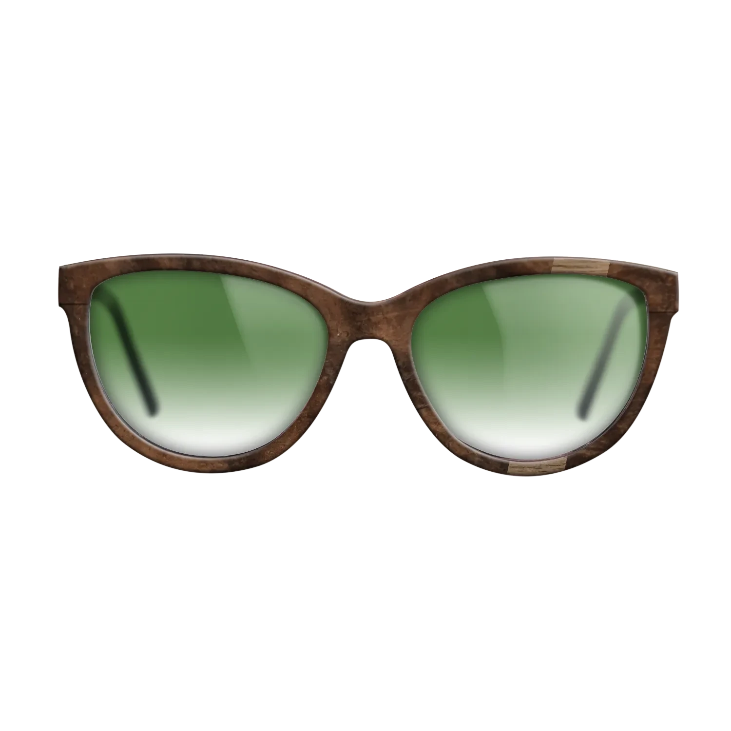Walnut: Straight Grain,Walnut Burl: Wedge - The Maiden - Cat - SIRIS wood optic