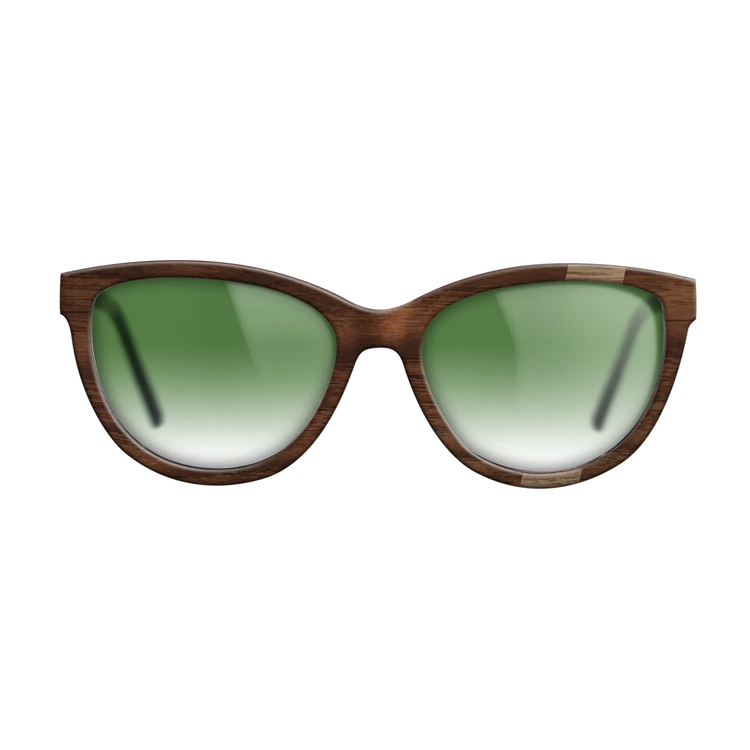 Walnut: Straight Grain,Walnut Claro Dark: Wedge - The Maiden - Cat - SIRIS wood optic