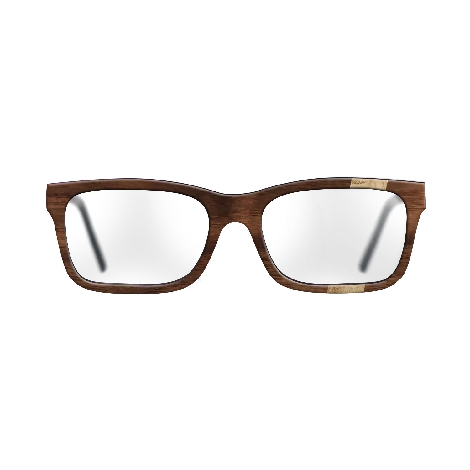 Olive Burl,Walnut Claro Dark: Wedge - The Sage - Rectangle - SIRIS wood optic