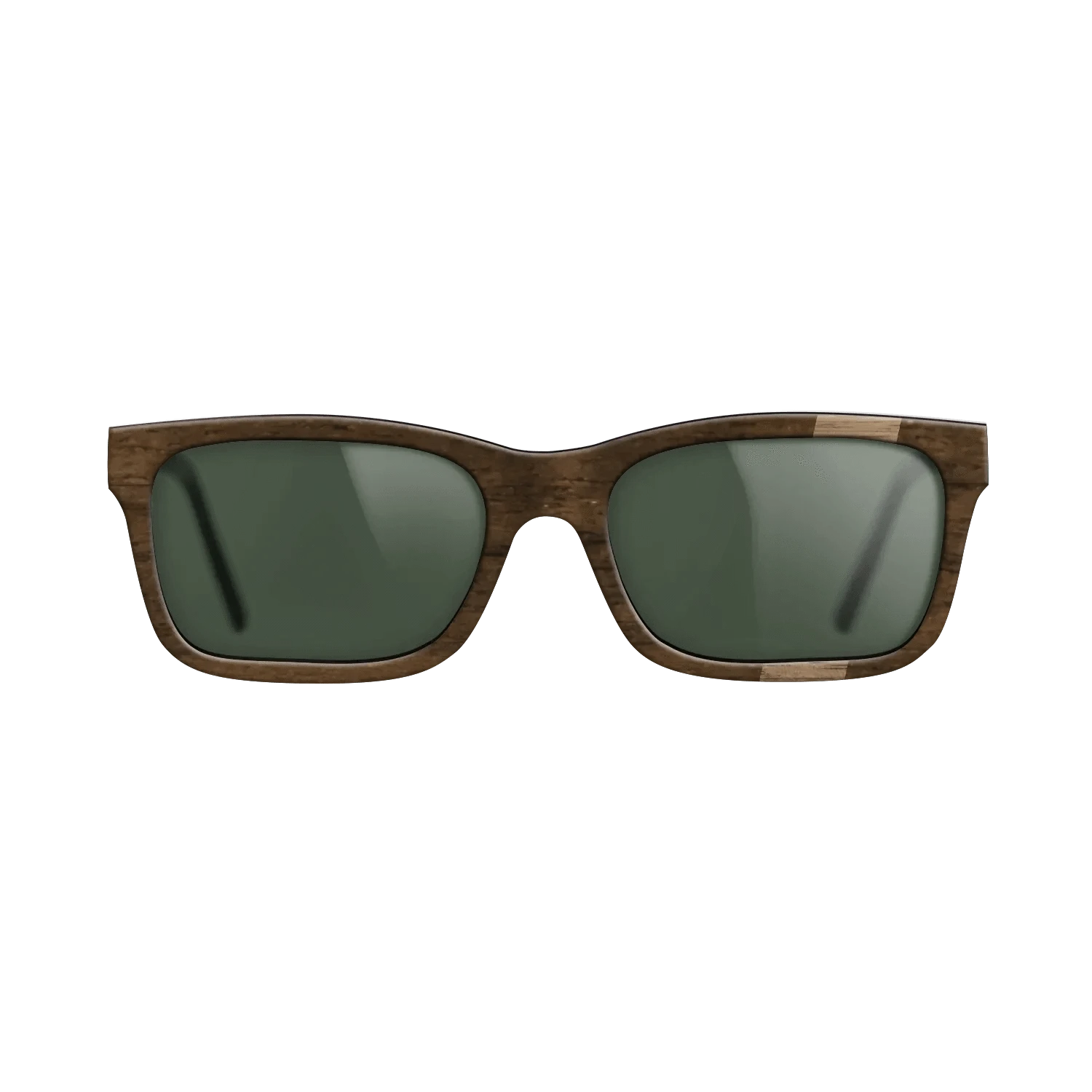 Walnut: Straight Grain,Ziricote Dark Quartered: Wedge - The Sage - Rectangle - SIRIS wood optic