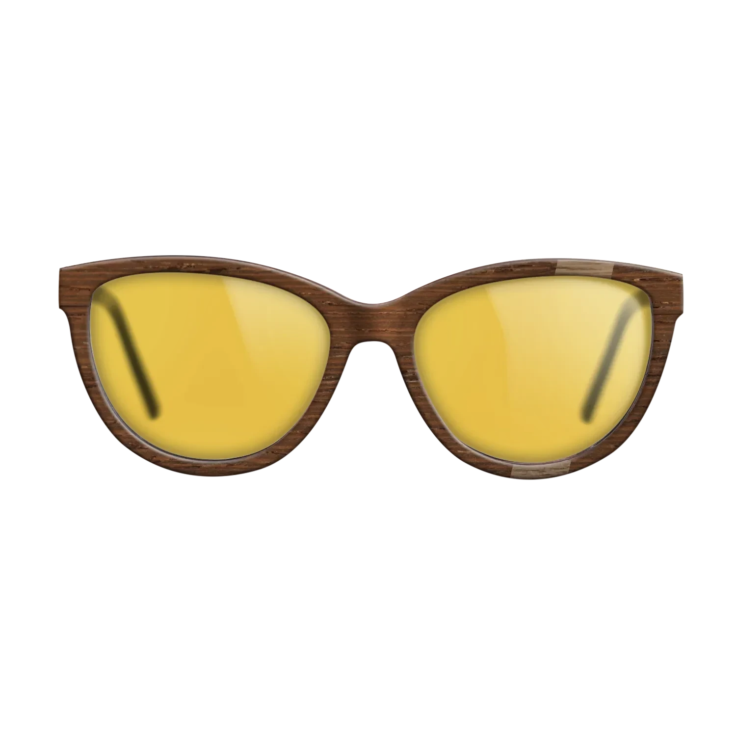 Walnut: Straight Grain,Wenge: Wedge - The Maiden - Cat - SIRIS wood optic