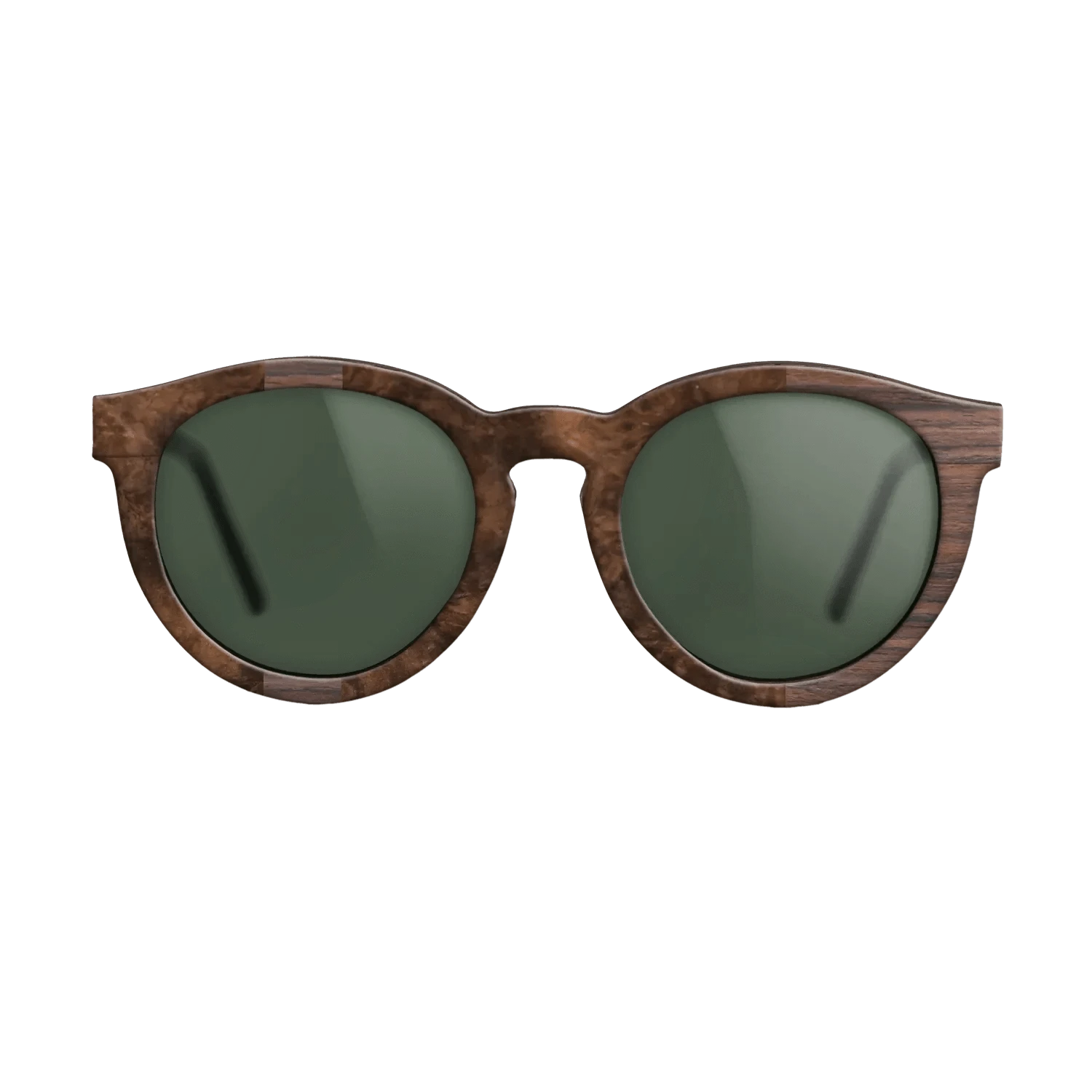 Rosewood Reconstituted,Walnut Burl: Diametric - The Rebel - Round - SIRIS wood optic
