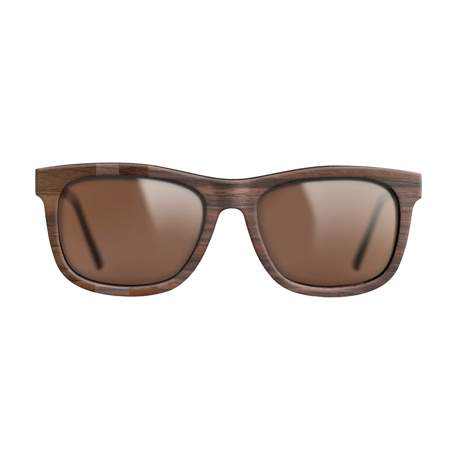 Rosewood Reconstituted,Walnut Claro Dark: Geometric - The Hero - Square - SIRIS wood optic