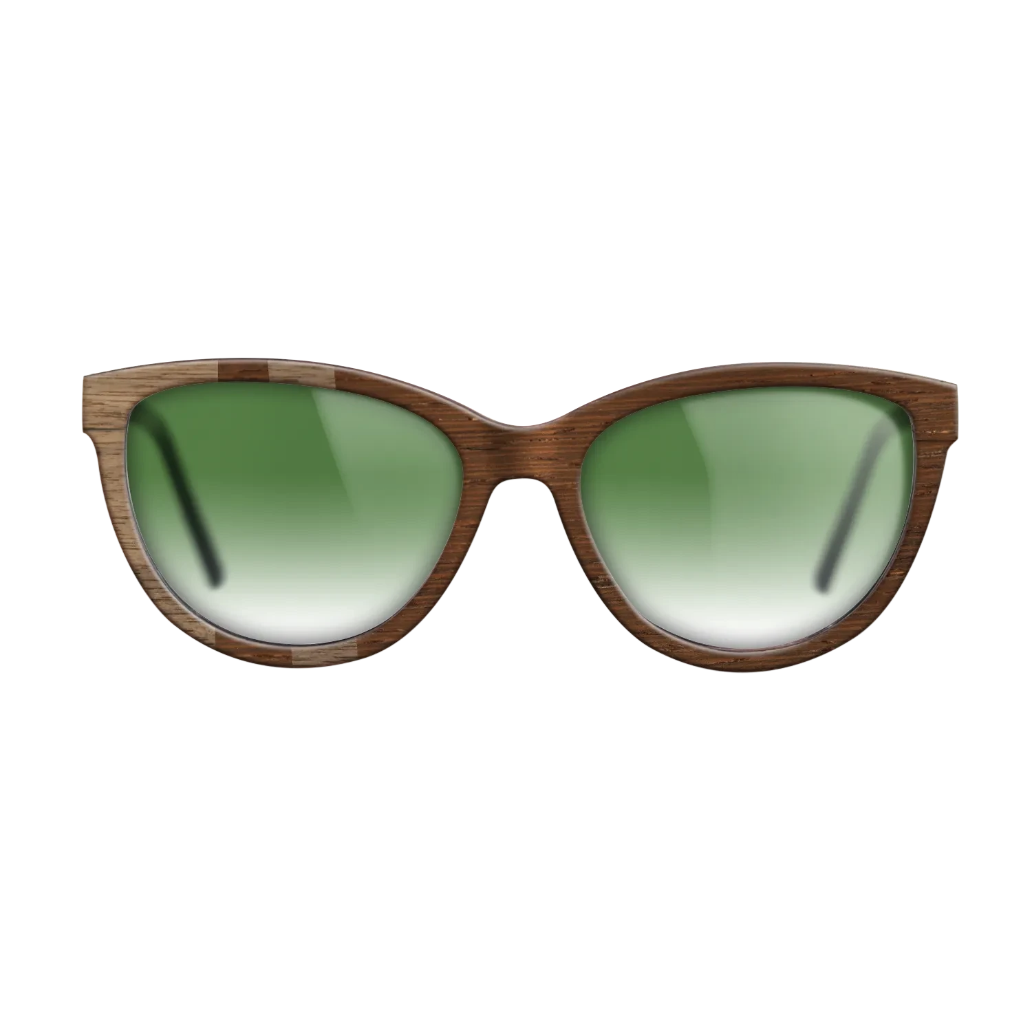 Wenge,Walnut: Straight Grain: Geometric - The Maiden - Cat - SIRIS wood optic