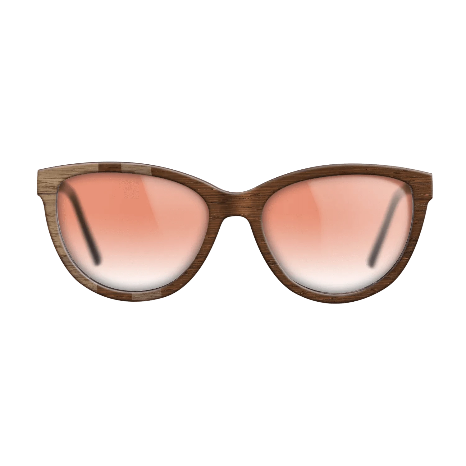 Wenge,Walnut: Straight Grain: Geometric - The Maiden - Cat - SIRIS wood optic