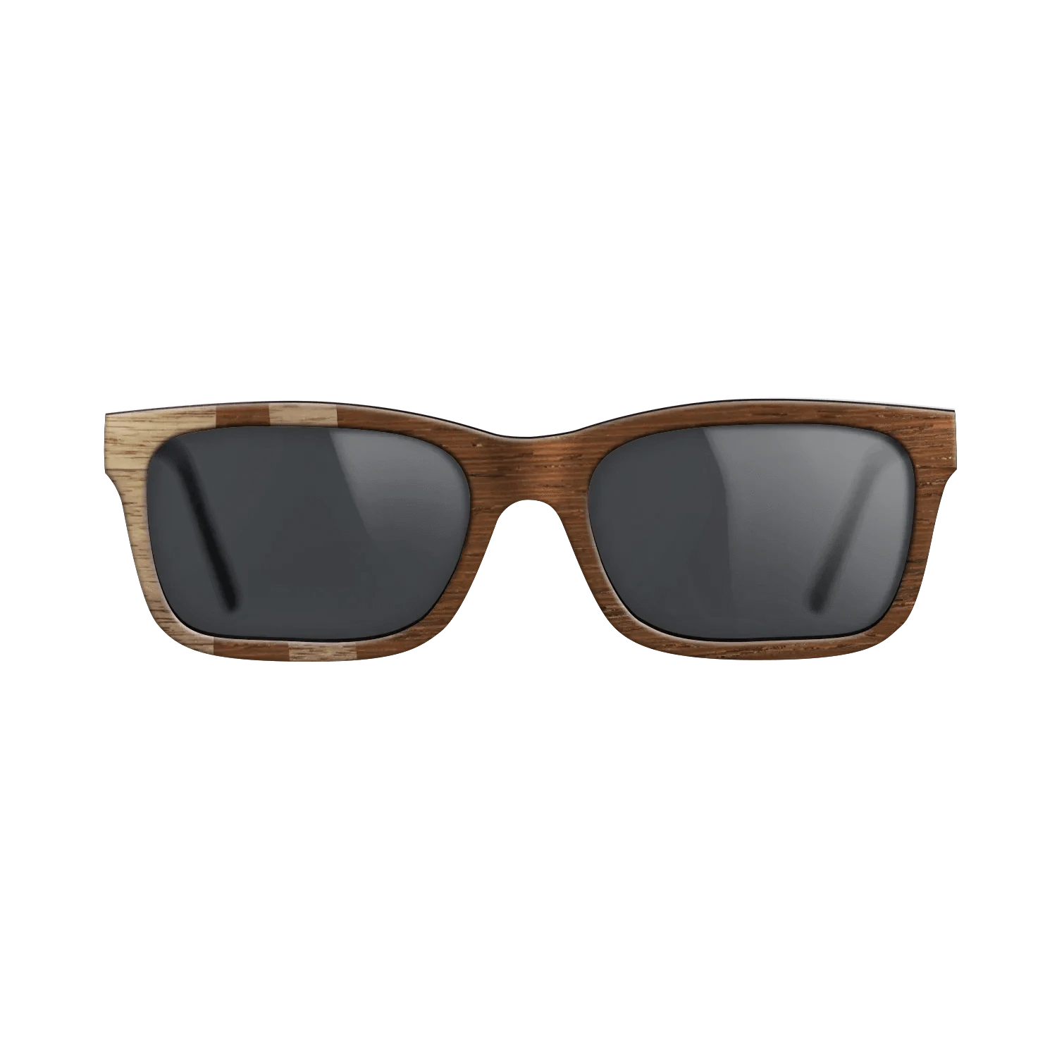 Wenge,Walnut: Straight Grain: Geometric - The Sage - Rectangle - SIRIS wood optic