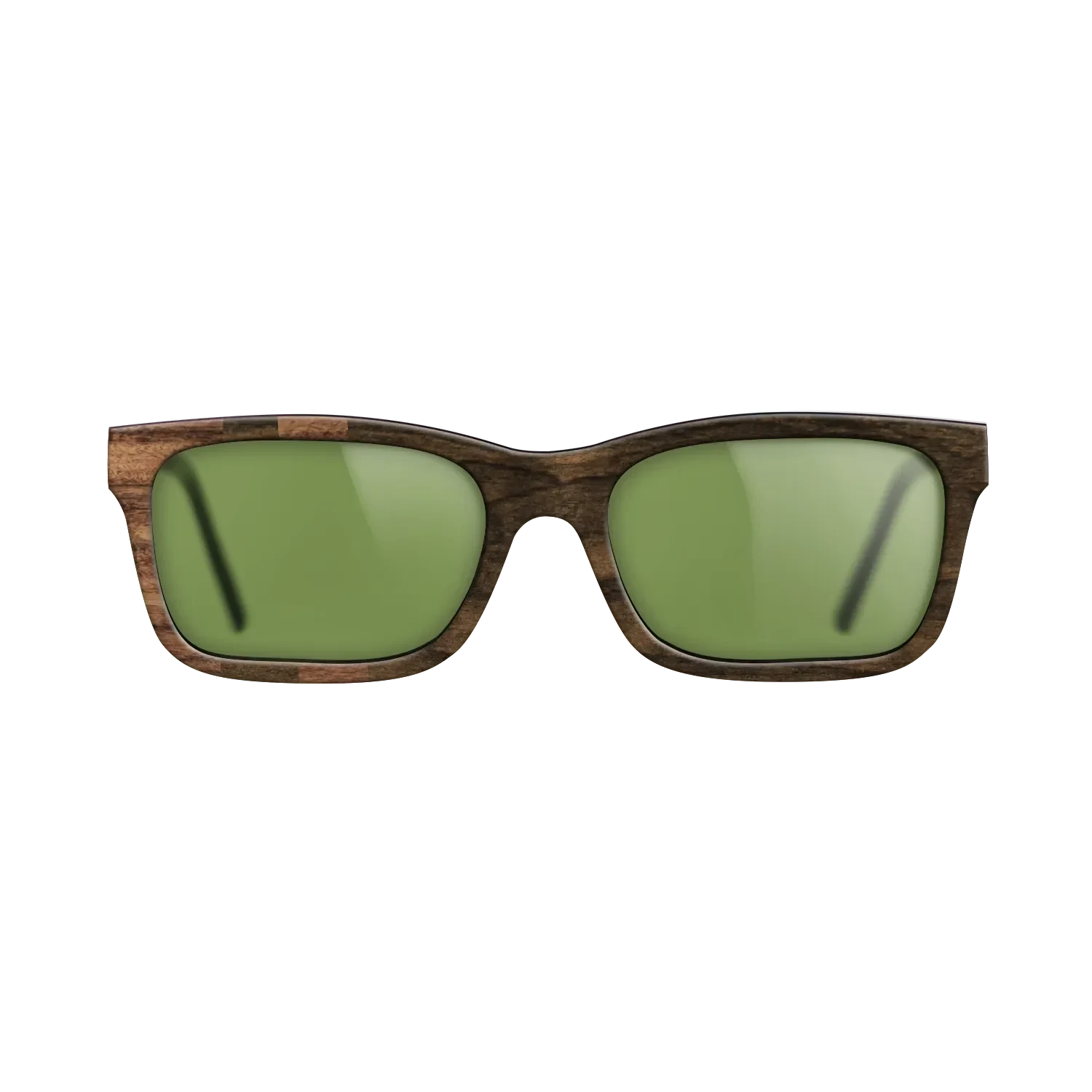 Ziricote Dark Quartered,Santos Rosewood Dark: Geometric - The Sage - Rectangle - SIRIS wood optic