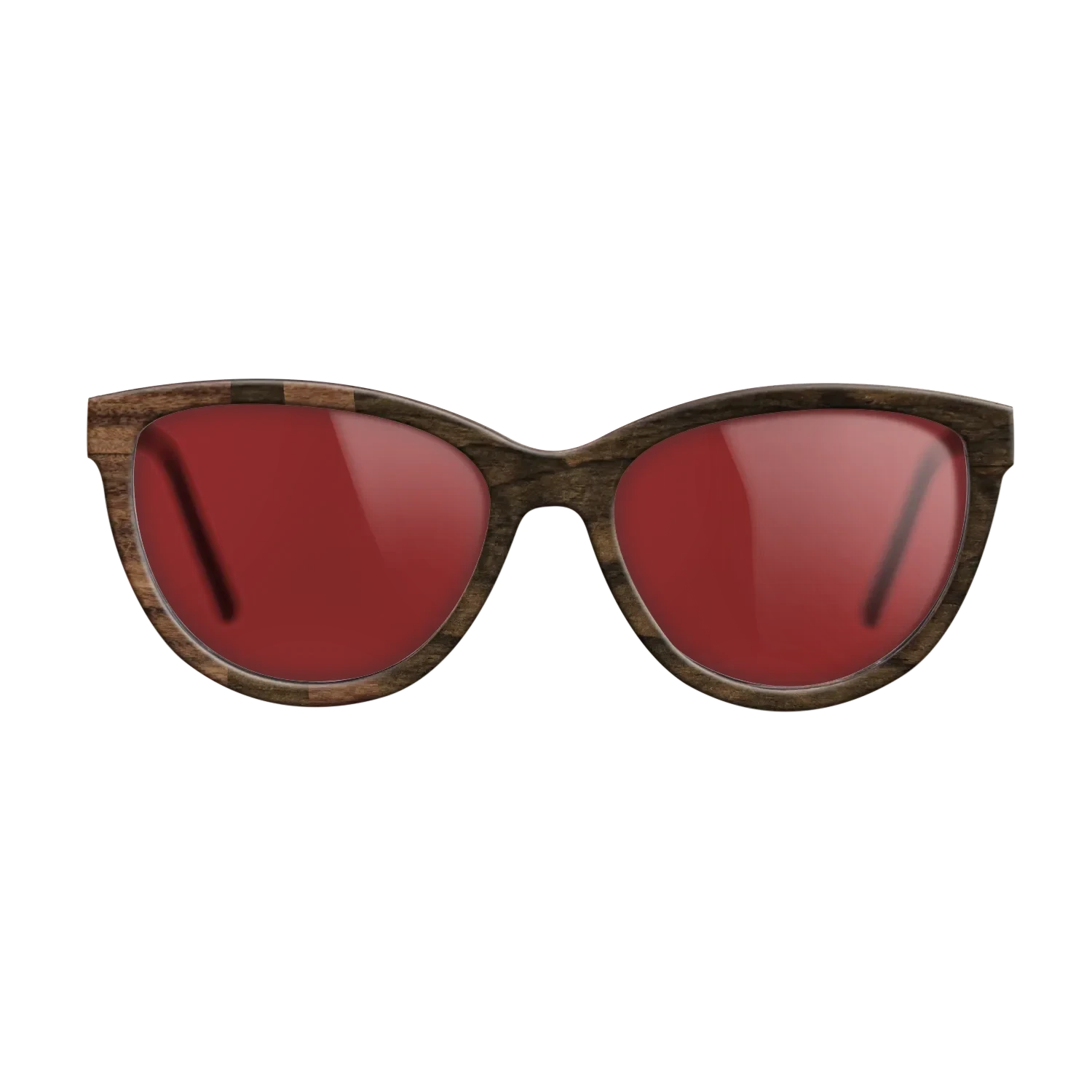 Ziricote Dark Quartered,Santos Rosewood Dark: Geometric - The Maiden - Cat - SIRIS wood optic