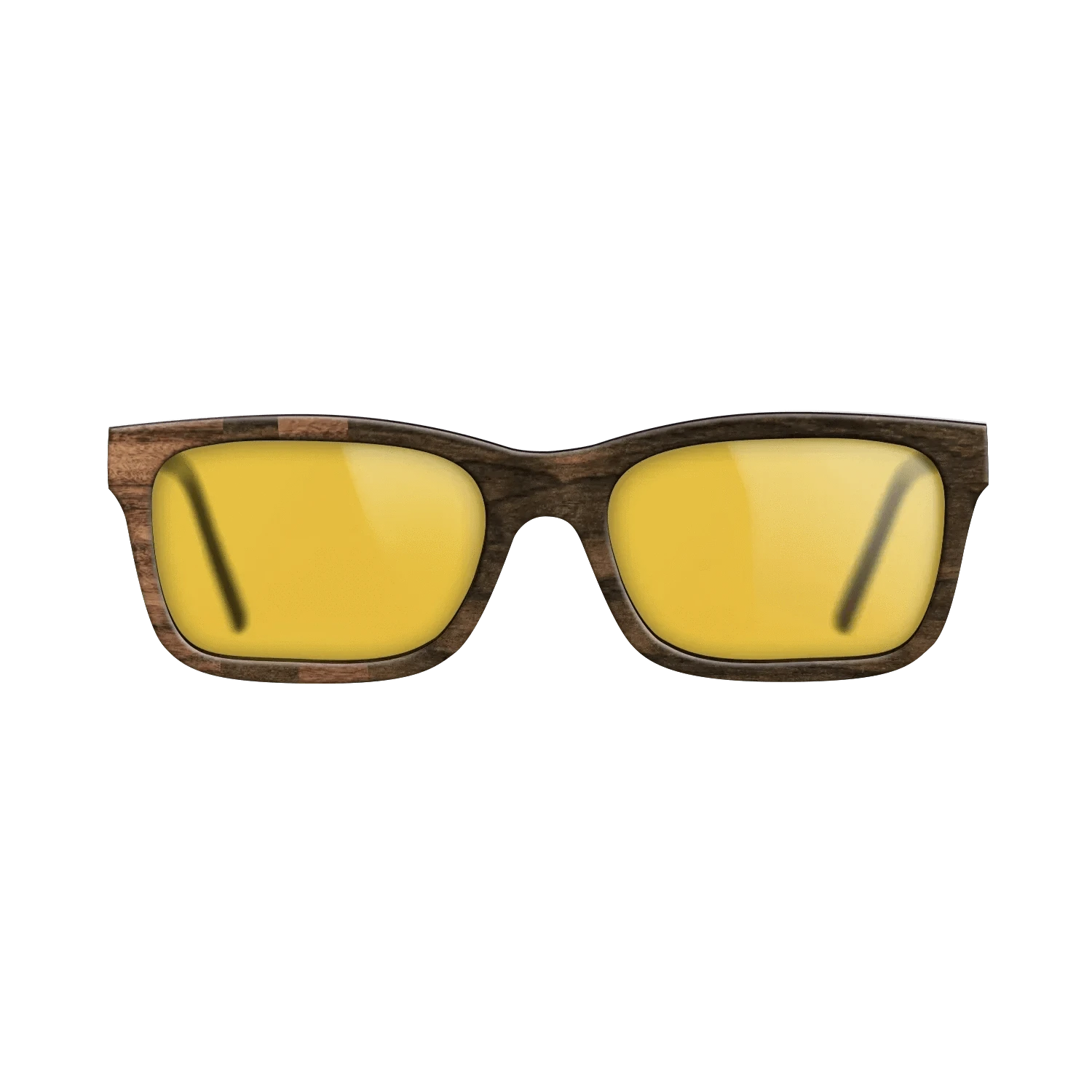 Ziricote Dark Quartered,Santos Rosewood Dark: Geometric - The Sage - Rectangle - SIRIS wood optic
