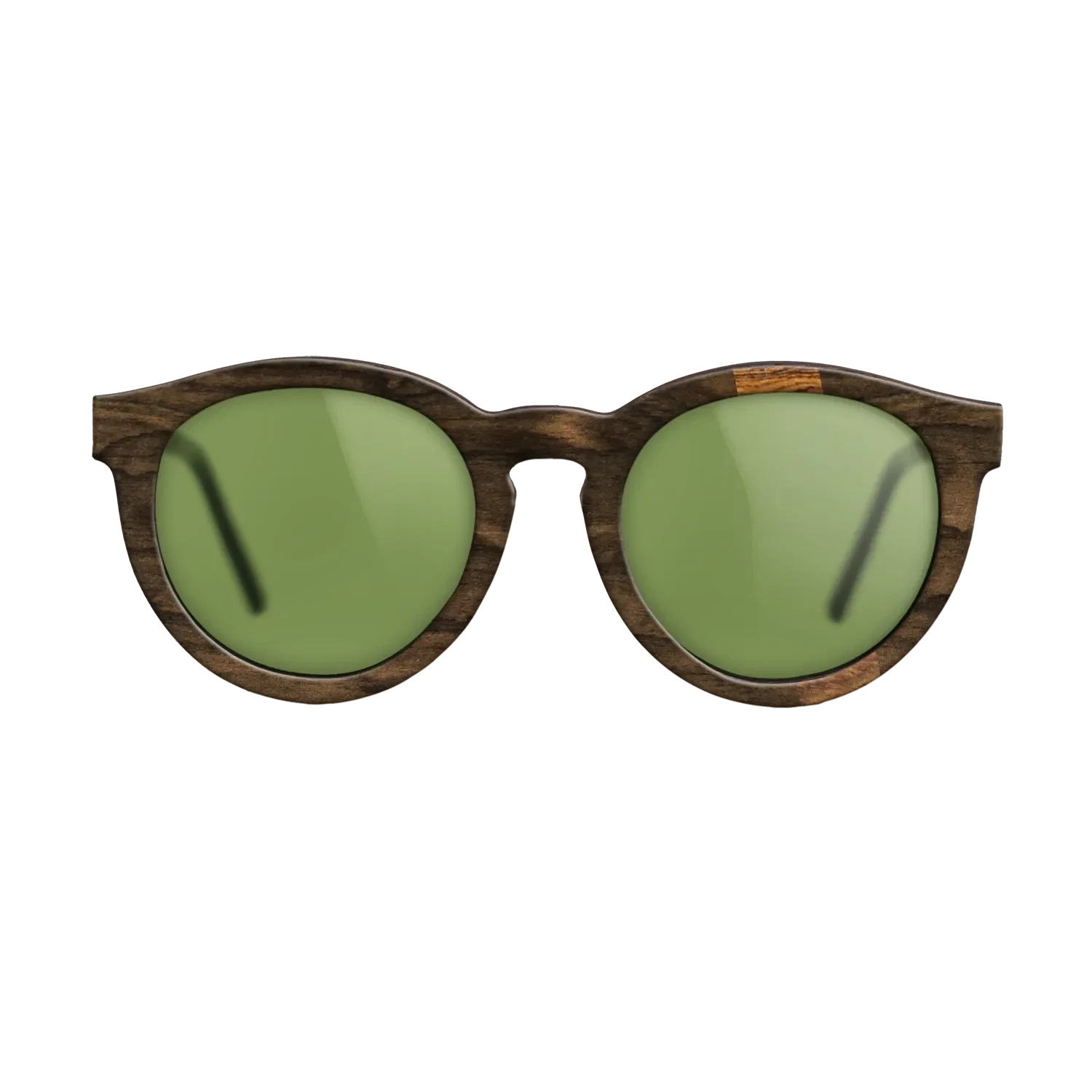 Ziricote Dark Quartered,Bocote: Wedge - The Rebel - Round - 1662 - SIRIS wood optic