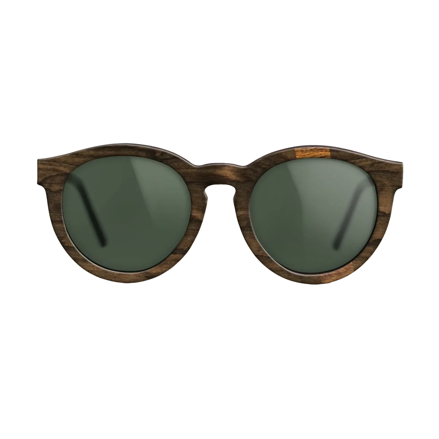 Ziricote Dark Quartered,Bocote: Wedge - The Rebel - Round - 1662 - SIRIS wood optic