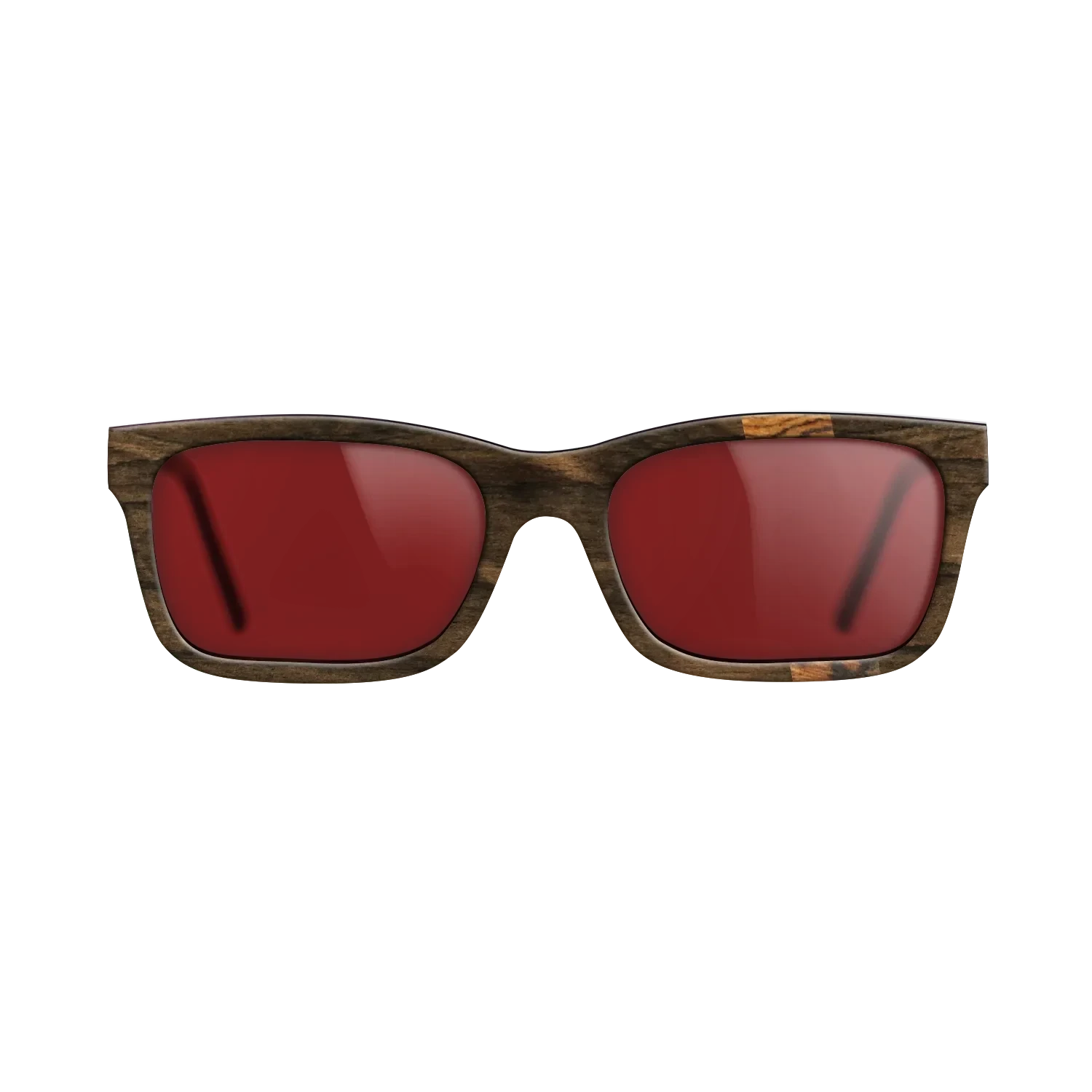 Ziricote Dark Quartered,Bocote: Wedge - The Sage - Rectangle - 1662 - SIRIS wood optic