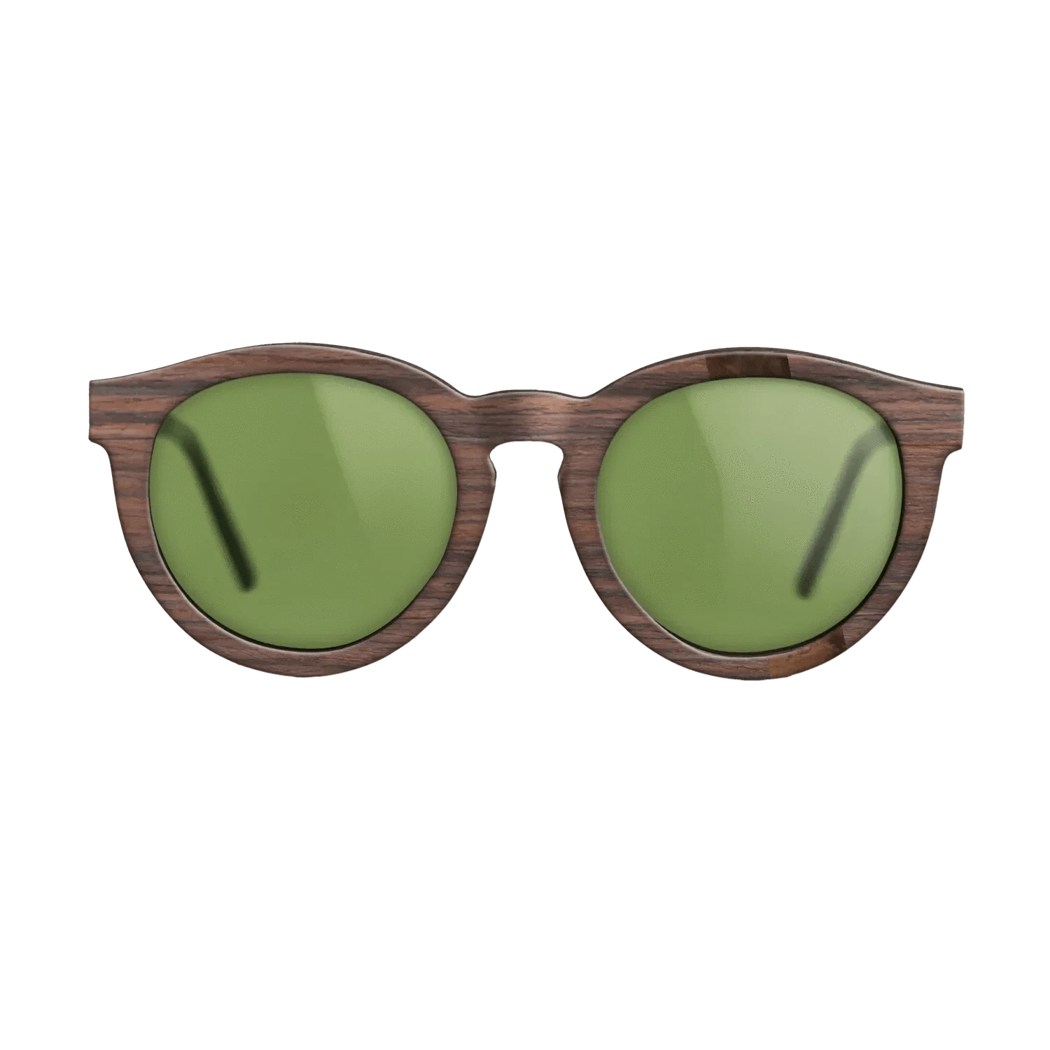 Walnut Burl,Rosewood Reconstituted: Wedge - The Rebel - Round - SIRIS wood optic