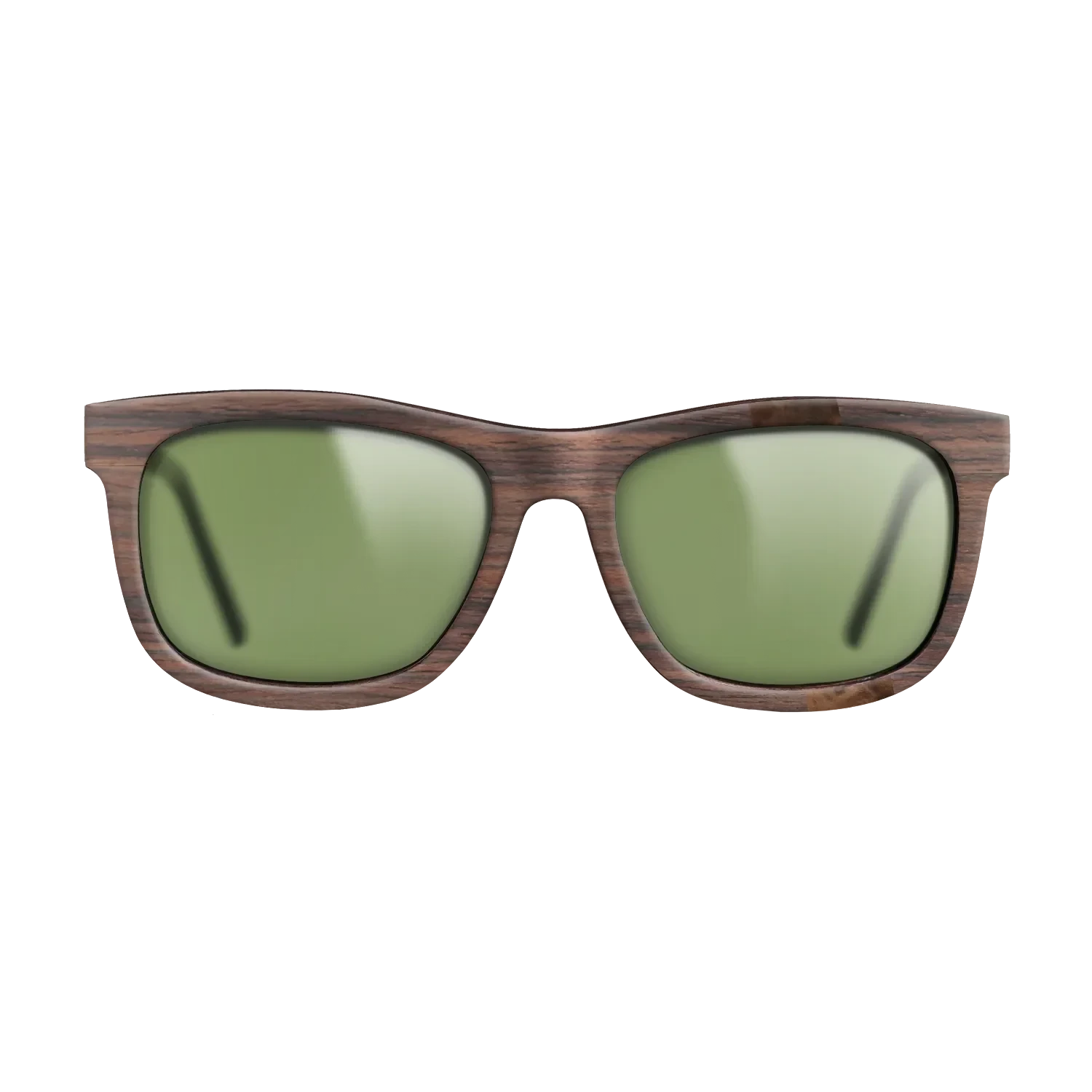 Walnut Burl,Rosewood Reconstituted: Wedge - The Hero - Square - SIRIS wood optic