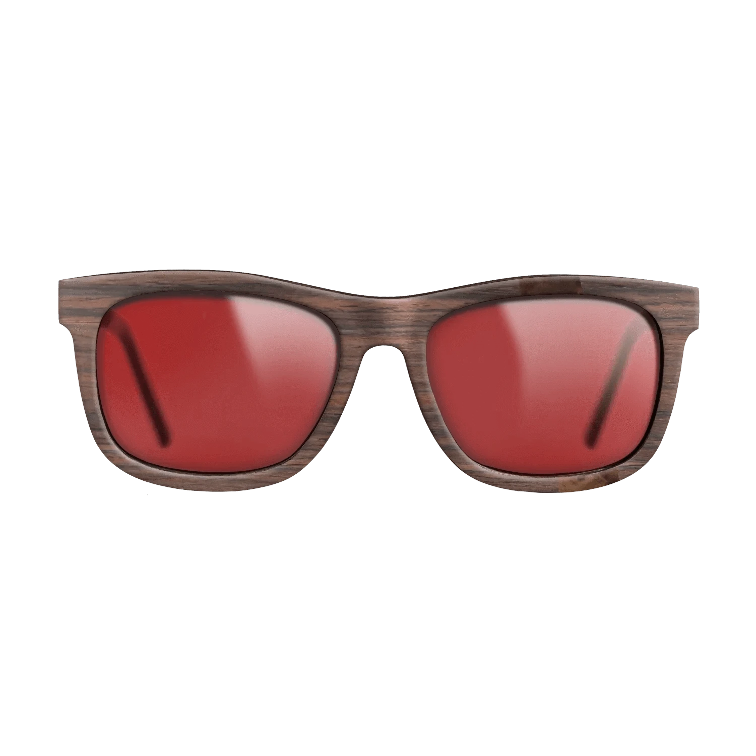 Walnut Burl,Rosewood Reconstituted: Wedge - The Hero - Square - SIRIS wood optic