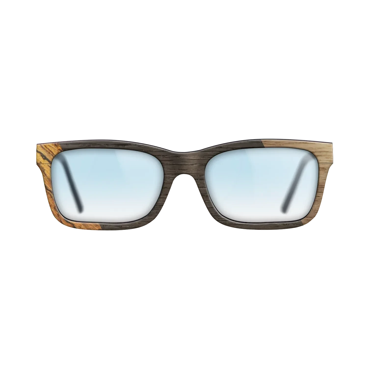 Walnut: Straight Grain,Bocote,Fumed Oak: Bauhaus - The Sage - Rectangle - SIRIS wood optic