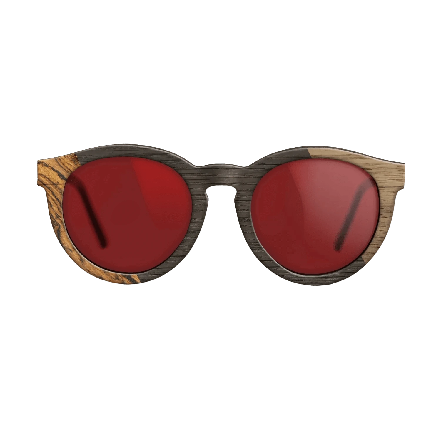 Walnut: Straight Grain,Bocote,Fumed Oak: Bauhaus - The Rebel - Round - SIRIS wood optic