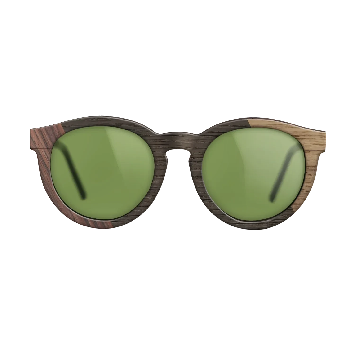 Walnut: Straight Grain,Rosewood Reconstituted,Fumed Oak: Bauhaus - The Rebel - Round - SIRIS wood optic