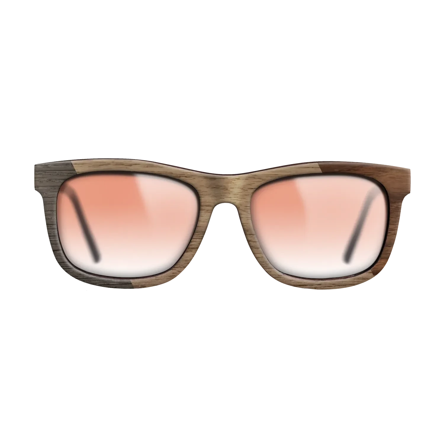 Walnut Claro Dark,Fumed Oak,Walnut: Straight Grain: Bauhaus - The Hero - Square - SIRIS wood optic