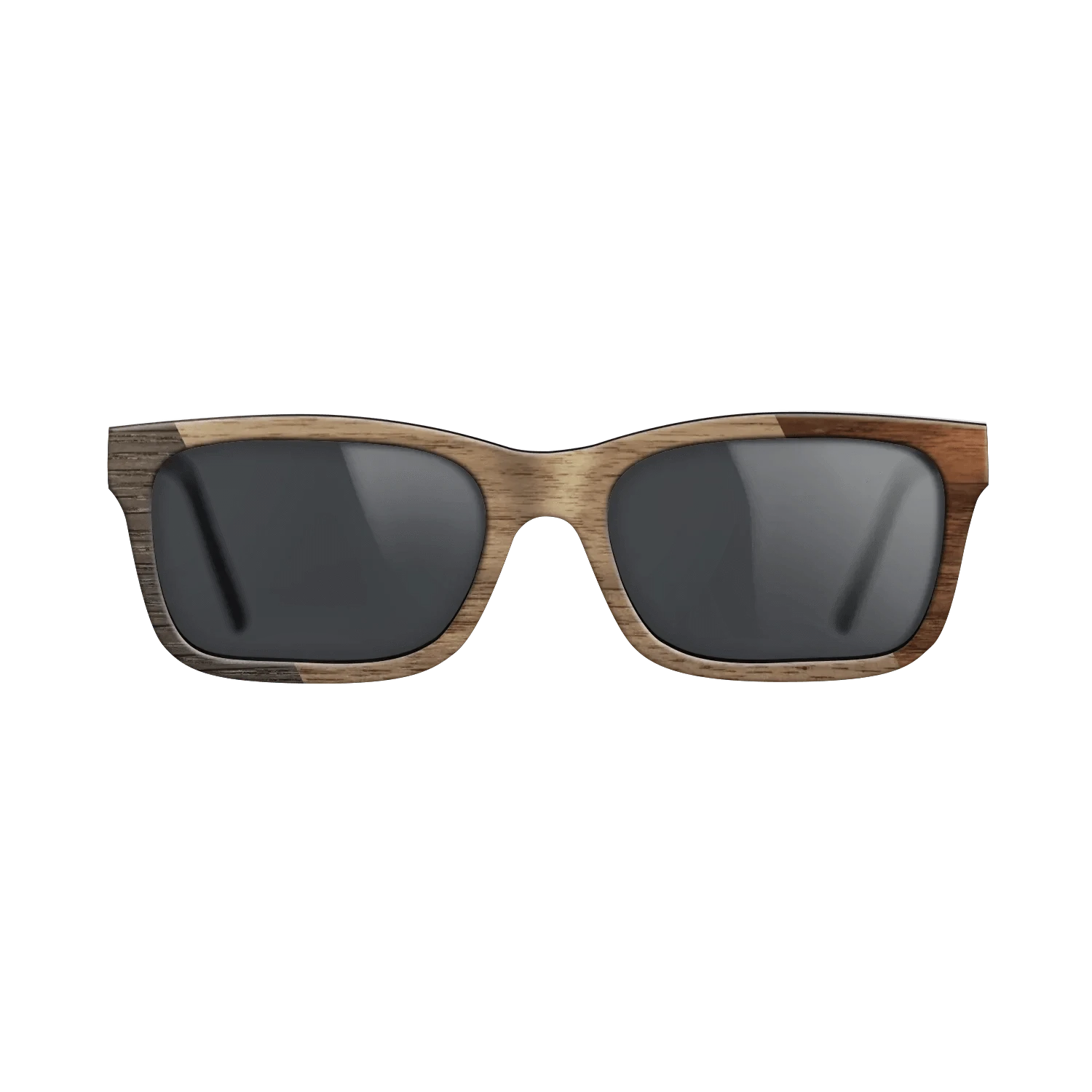 Walnut Claro Dark,Fumed Oak,Walnut: Straight Grain: Bauhaus - The Sage - Rectangle - SIRIS wood optic