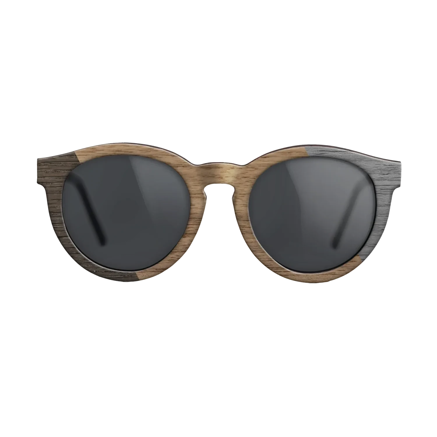 Poplar Dyed: Grey,Fumed Oak,Walnut: Straight Grain: Bauhaus - The Rebel - Round - SIRIS wood optic