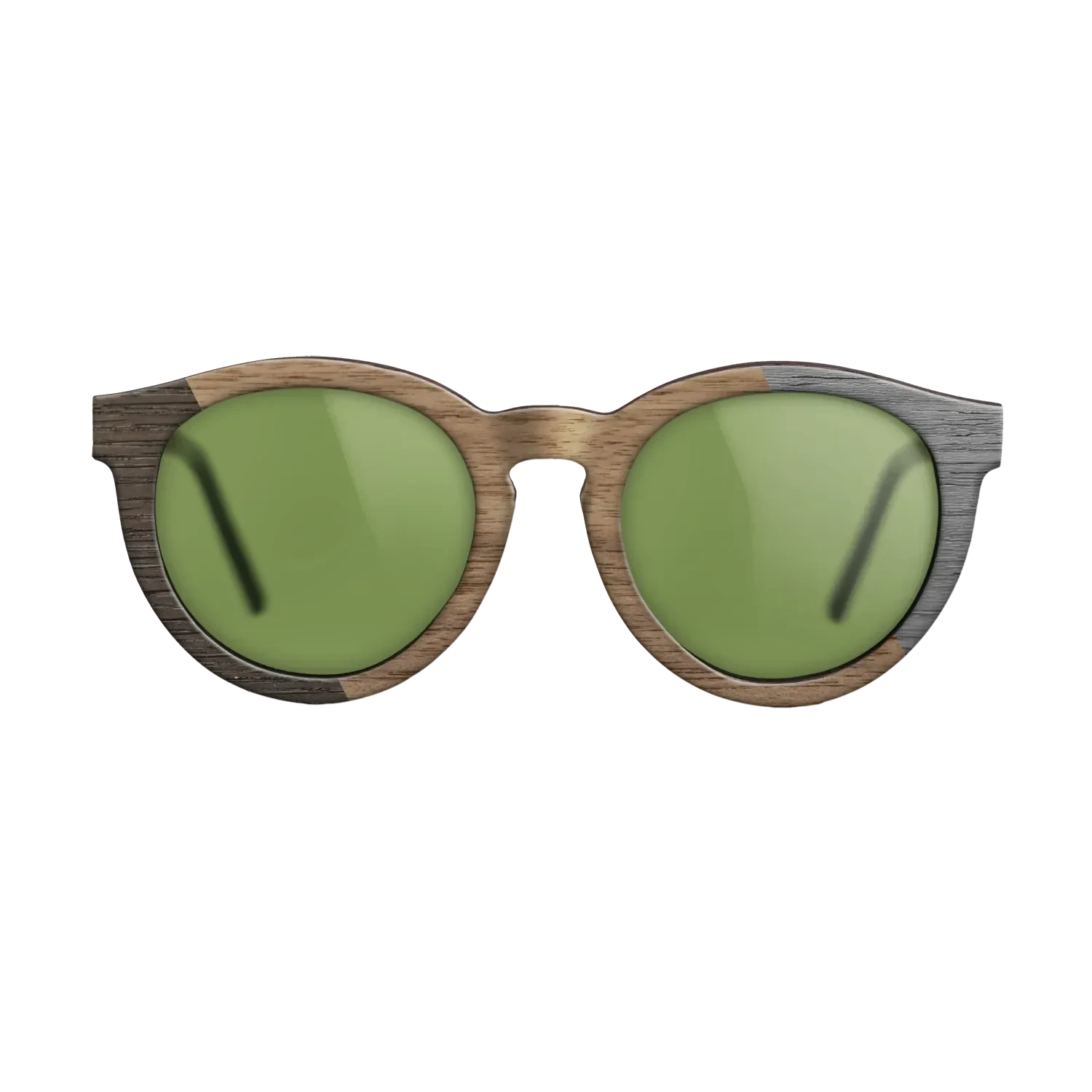 Poplar Dyed: Grey,Fumed Oak,Walnut: Straight Grain: Bauhaus - The Rebel - Round - SIRIS wood optic