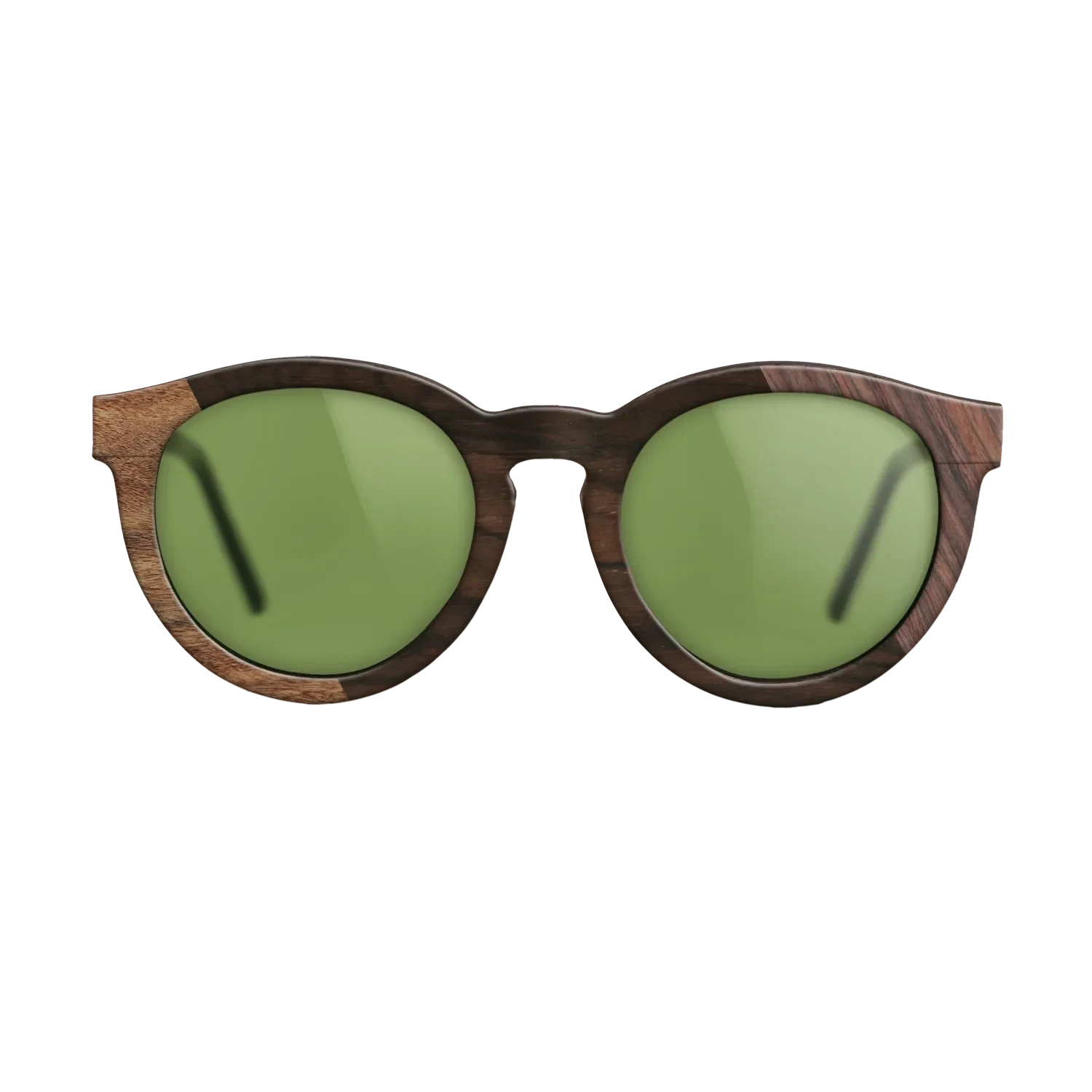 Rosewood Reconstituted,Santos Rosewood Dark,Ziricote Dark Quartered: Bauhaus - The Rebel - Round - SIRIS wood optic