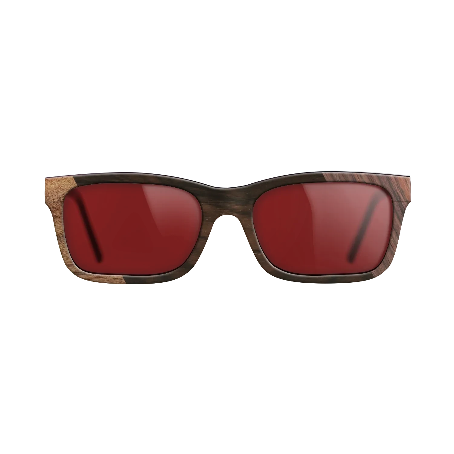 Rosewood Reconstituted,Santos Rosewood Dark,Ziricote Dark Quartered: Bauhaus - The Sage - Rectangle - SIRIS wood optic