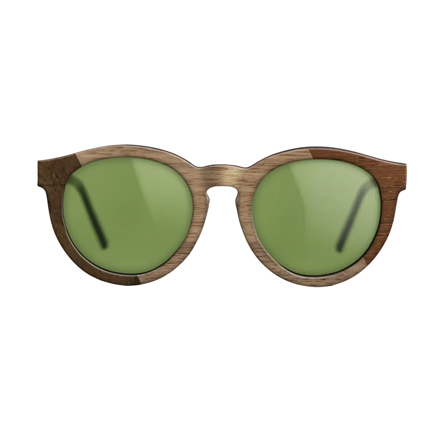 Wenge,Ziricote Dark Quartered,Walnut: Straight Grain: Bauhaus - The Rebel - Round - SIRIS wood optic