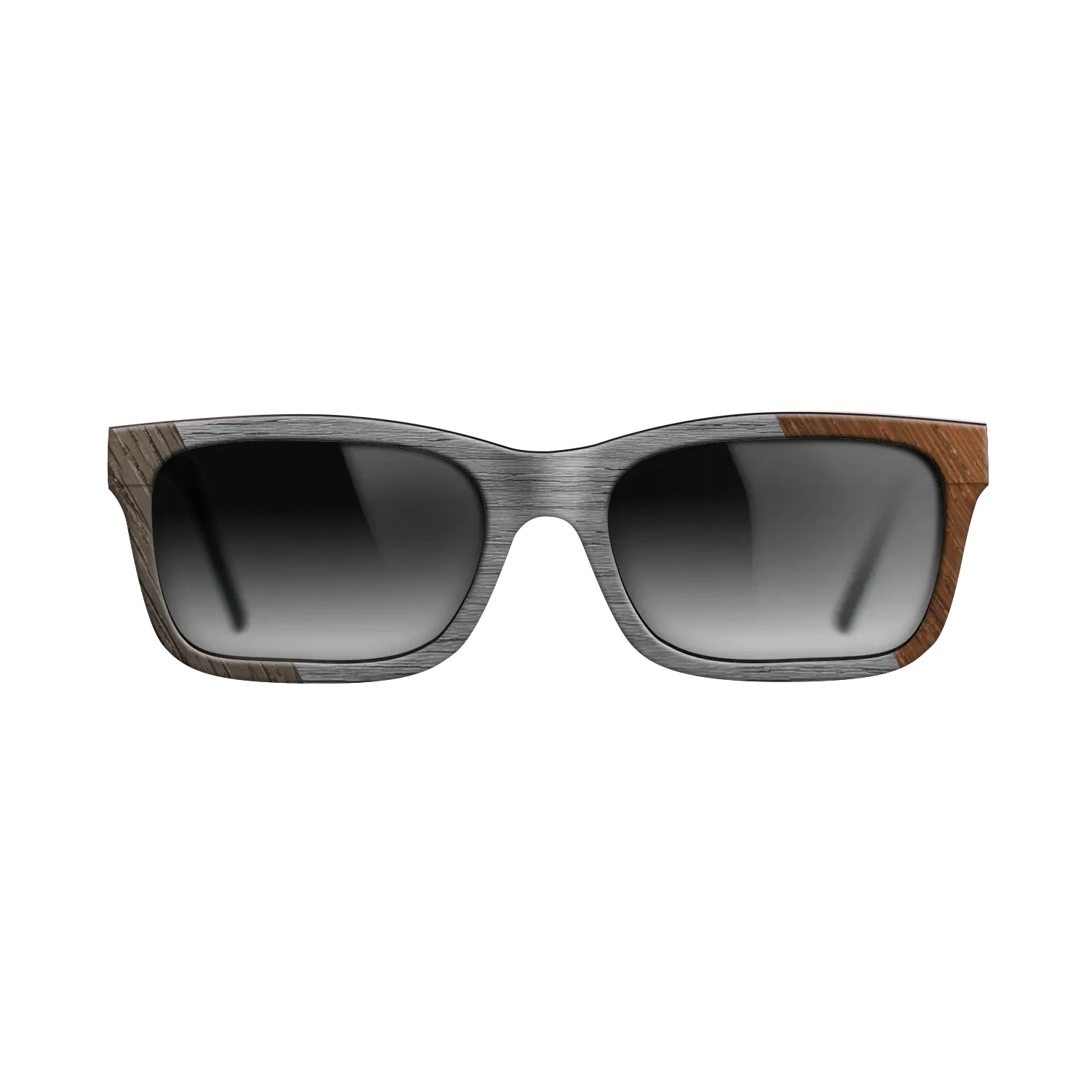 Wenge,Fumed Oak,Poplar Dyed: Grey: Bauhaus - The Sage - Rectangle - SIRIS wood optic