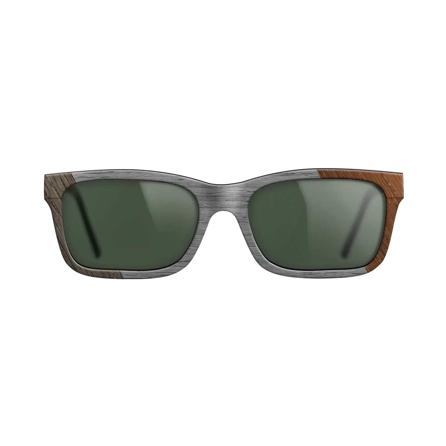Wenge,Fumed Oak,Poplar Dyed: Grey: Bauhaus - The Sage - Rectangle - SIRIS wood optic