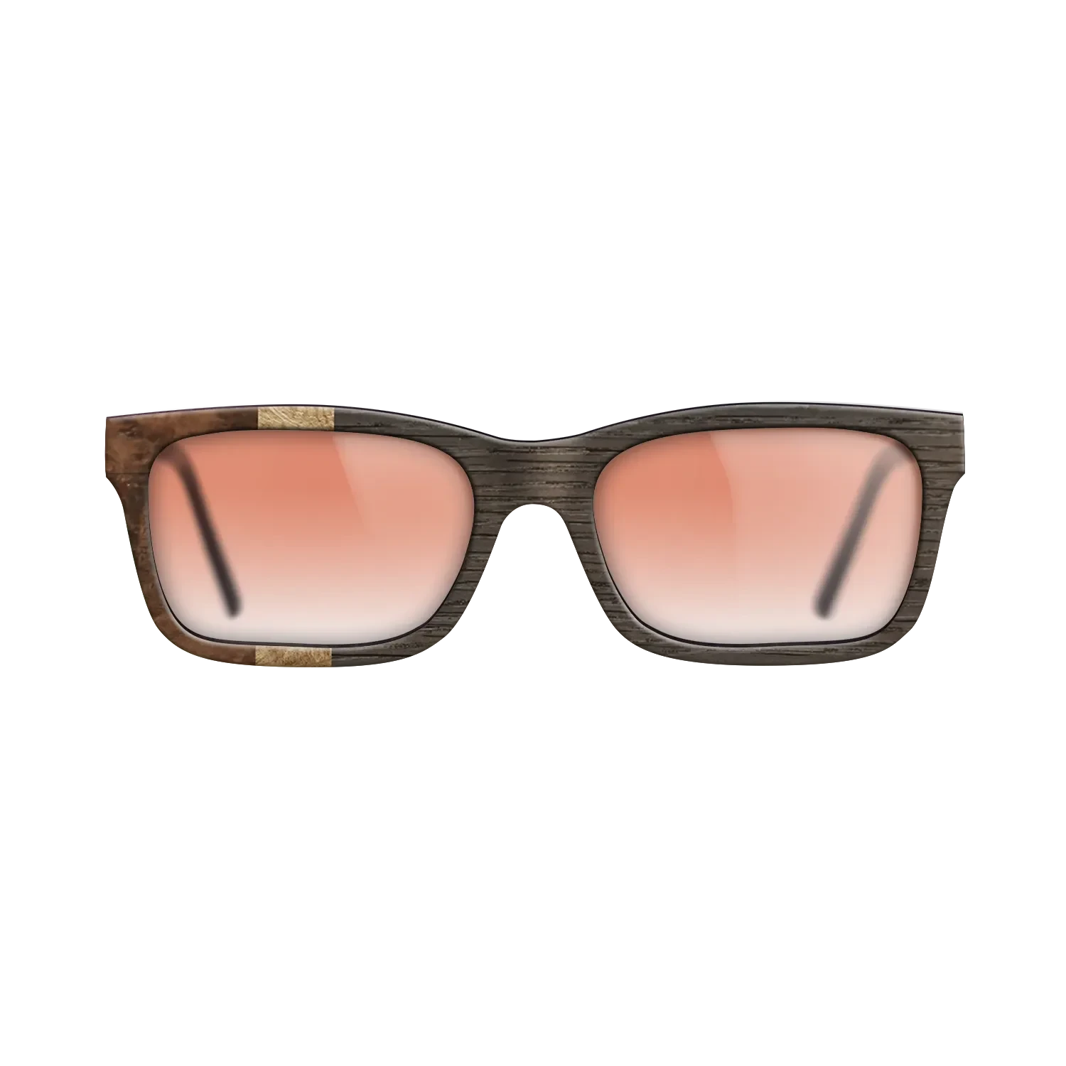 Walnut Burl,Olive Burl,Fumed Oak: Bauhaus - The Sage - Rectangle - SIRIS wood optic
