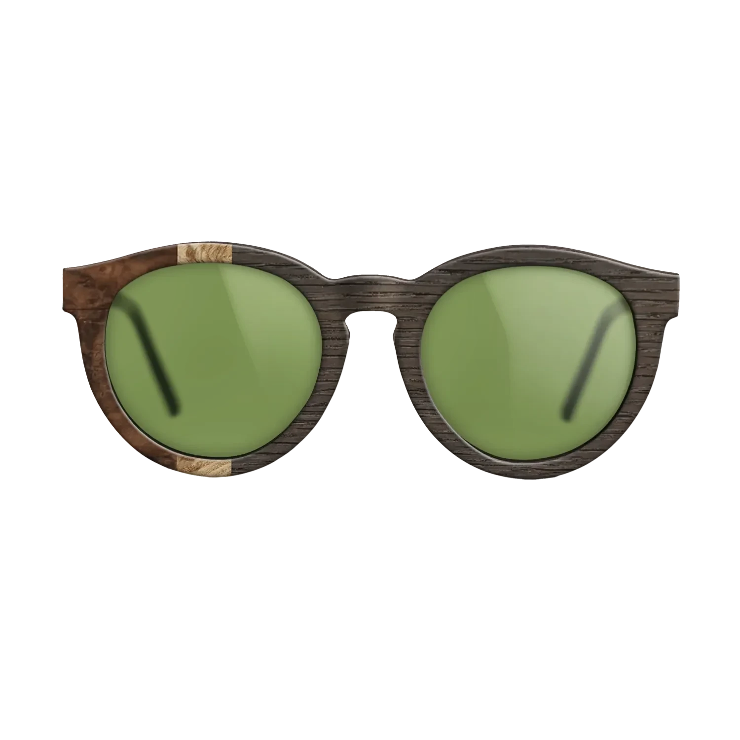 Walnut Burl,Olive Burl,Fumed Oak: Bauhaus - The Rebel - Round - SIRIS wood optic