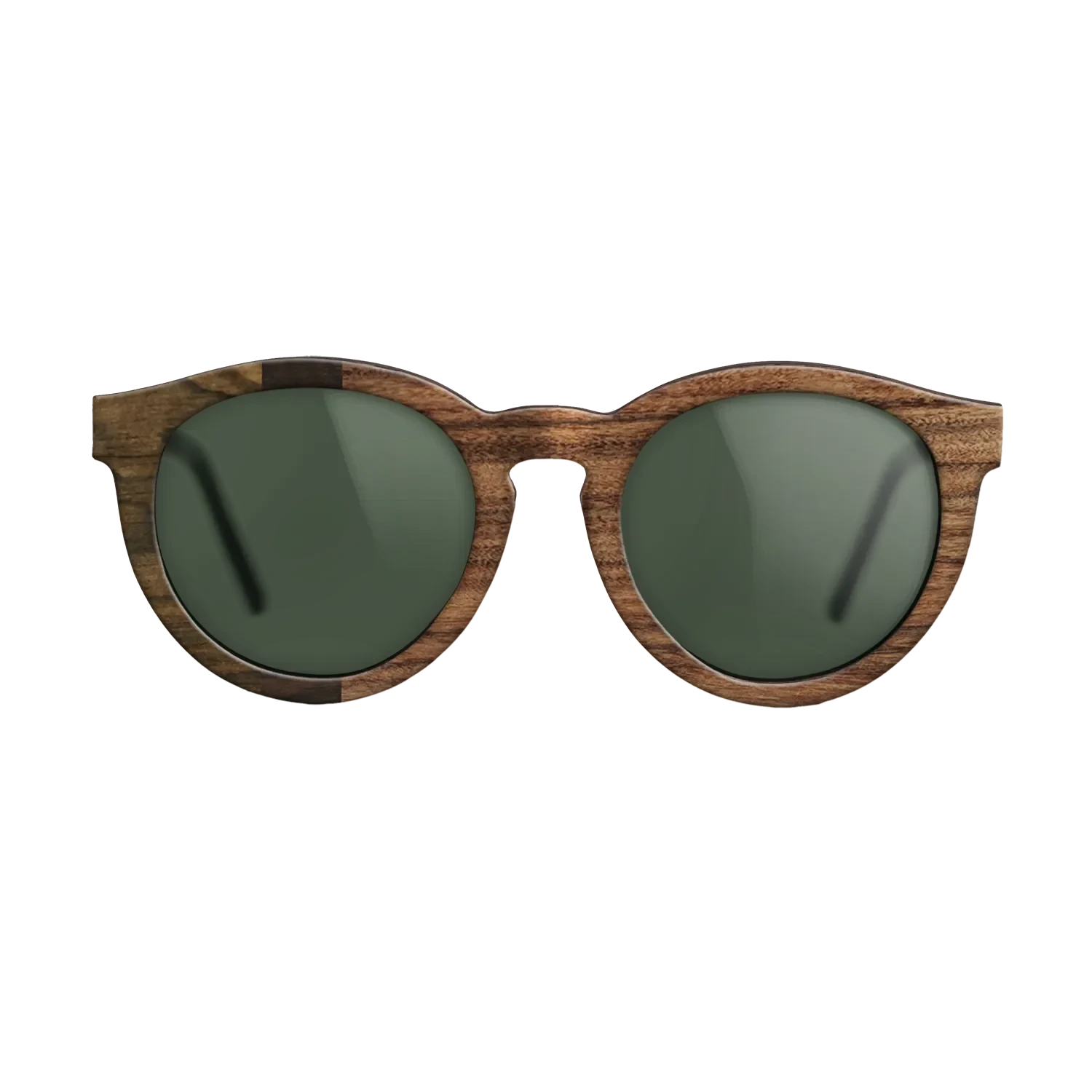 Ziricote Dark Quartered,Santos Rosewood Dark,Santos Rosewood Light: Bauhaus - The Rebel - Round - SIRIS wood optic