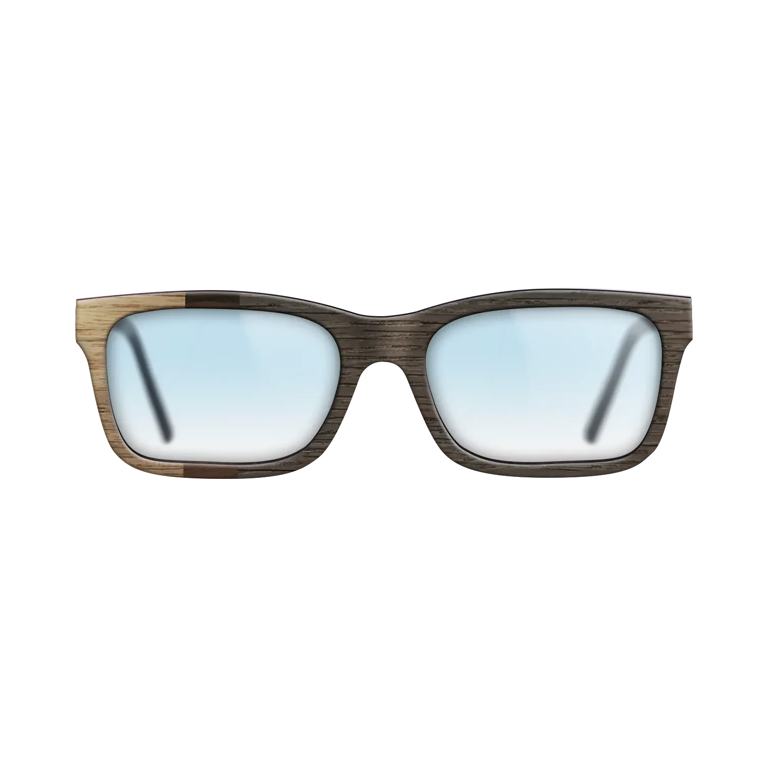 Walnut: Straight Grain,Ziricote Dark Quartered,Fumed Oak: Bauhaus - The Sage - Rectangle - SIRIS wood optic