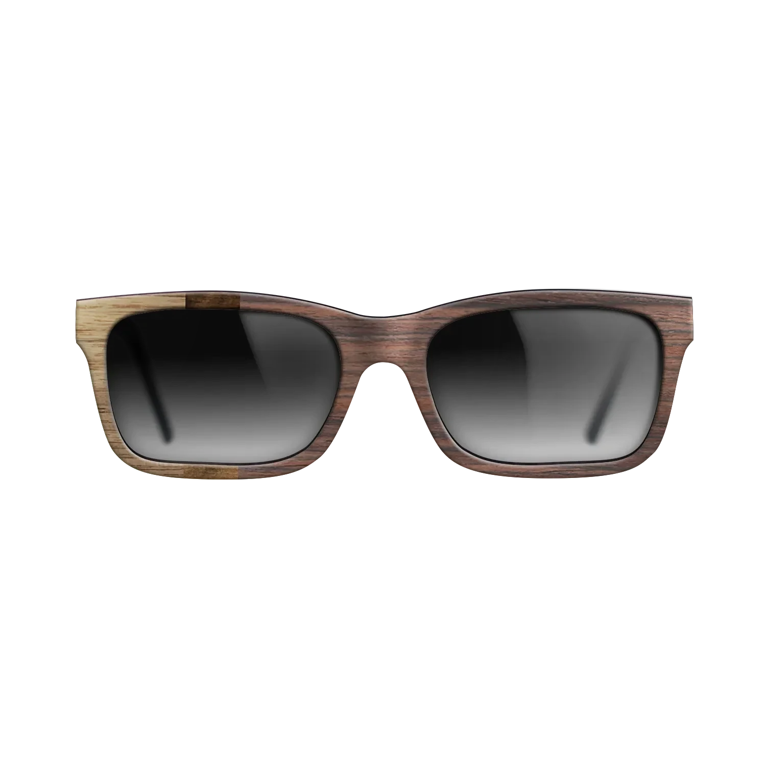Walnut: Straight Grain,Walnut Burl,Rosewood Reconstituted,Ziricote Light Quartered: Bauhaus - The Sage - Rectangle - SIRIS wood optic