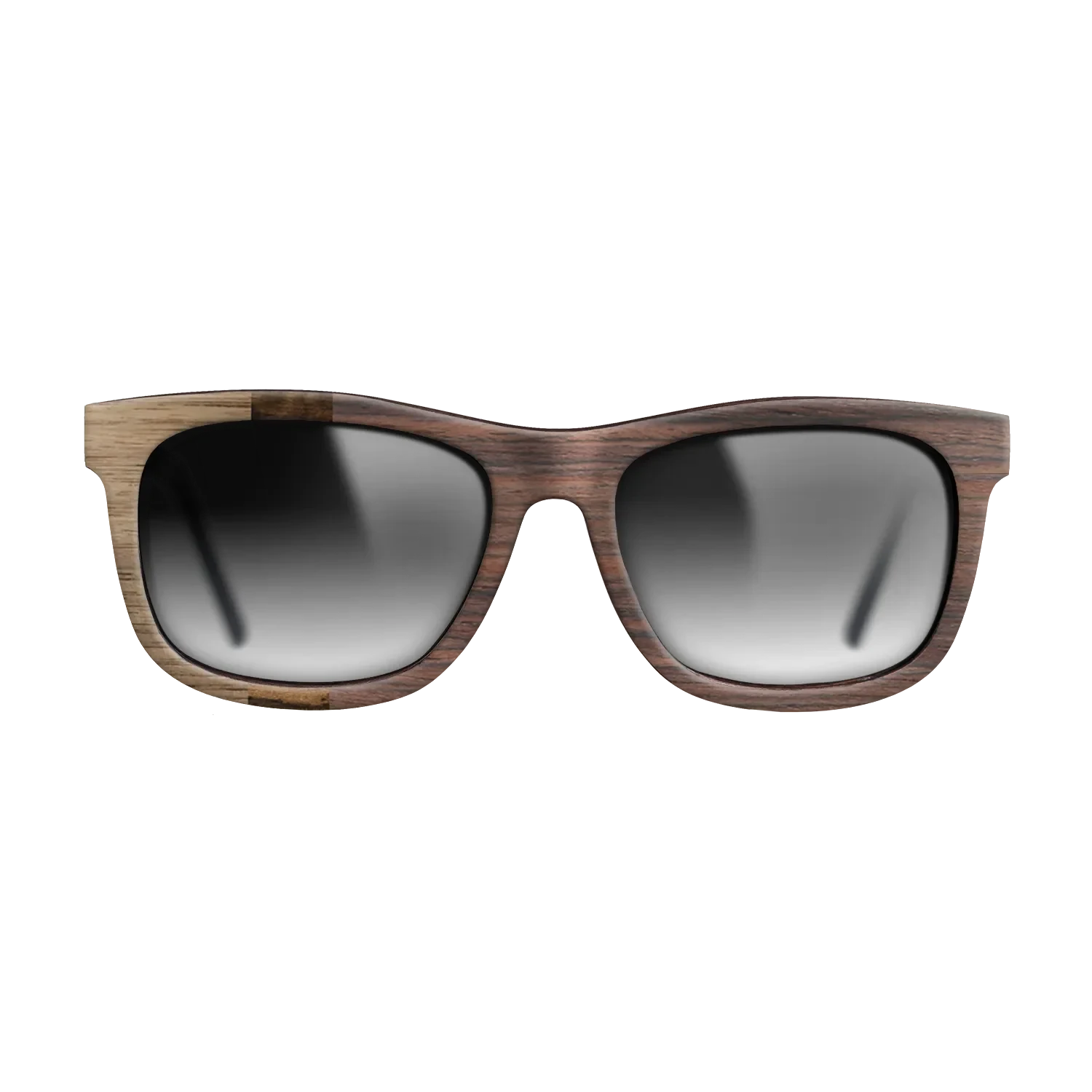 Walnut: Straight Grain,Walnut Burl,Rosewood Reconstituted,Ziricote Light Quartered: Bauhaus - The Hero - Square - SIRIS wood optic