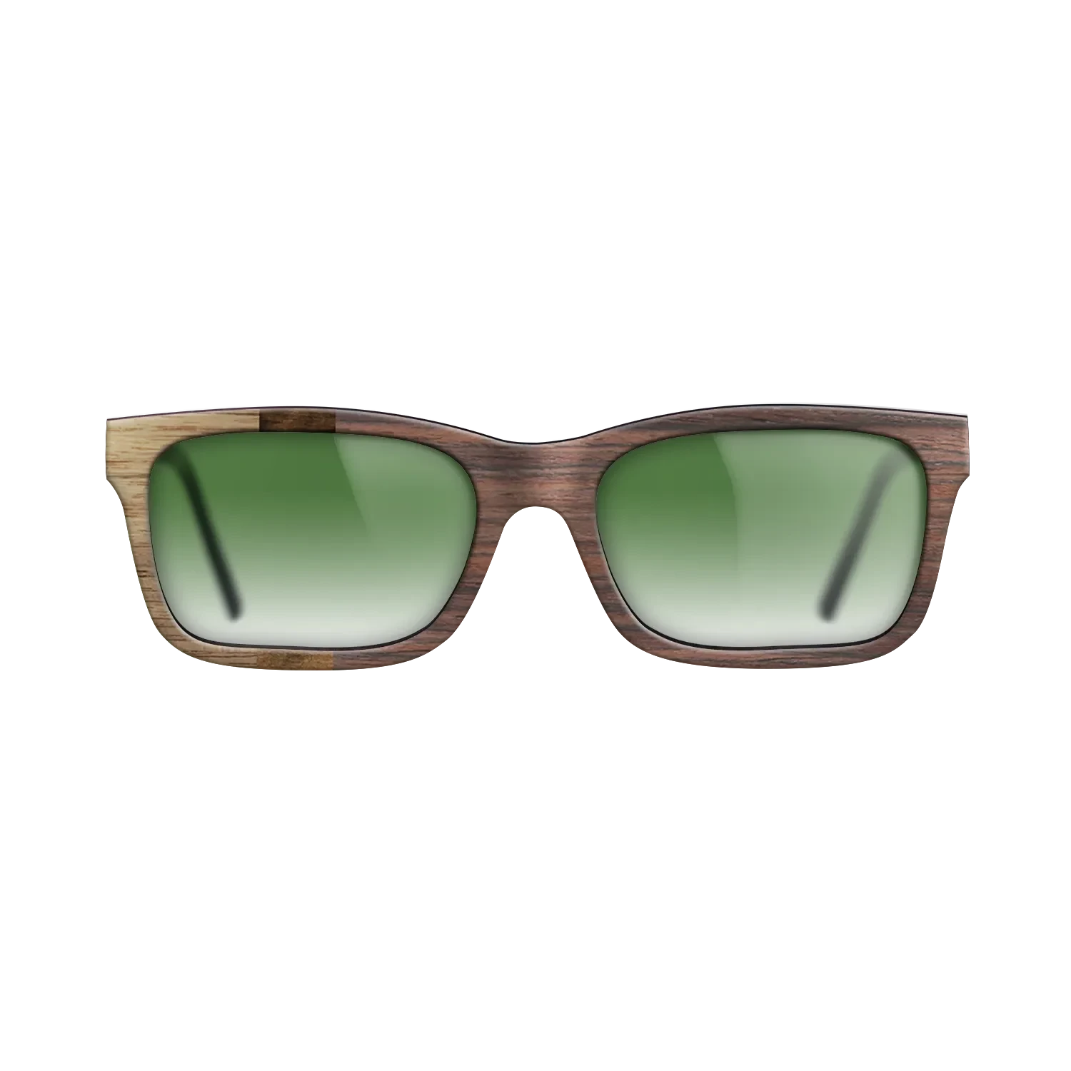 Walnut: Straight Grain,Walnut Burl,Rosewood Reconstituted,Ziricote Light Quartered: Bauhaus - The Sage - Rectangle - SIRIS wood optic
