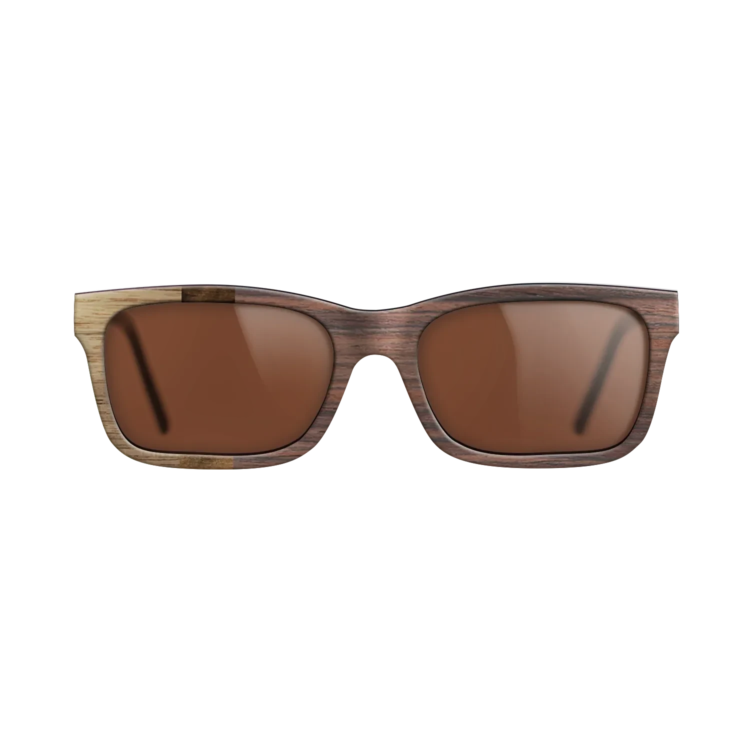 Walnut: Straight Grain,Walnut Burl,Rosewood Reconstituted,Ziricote Light Quartered: Bauhaus - The Sage - Rectangle - SIRIS wood optic