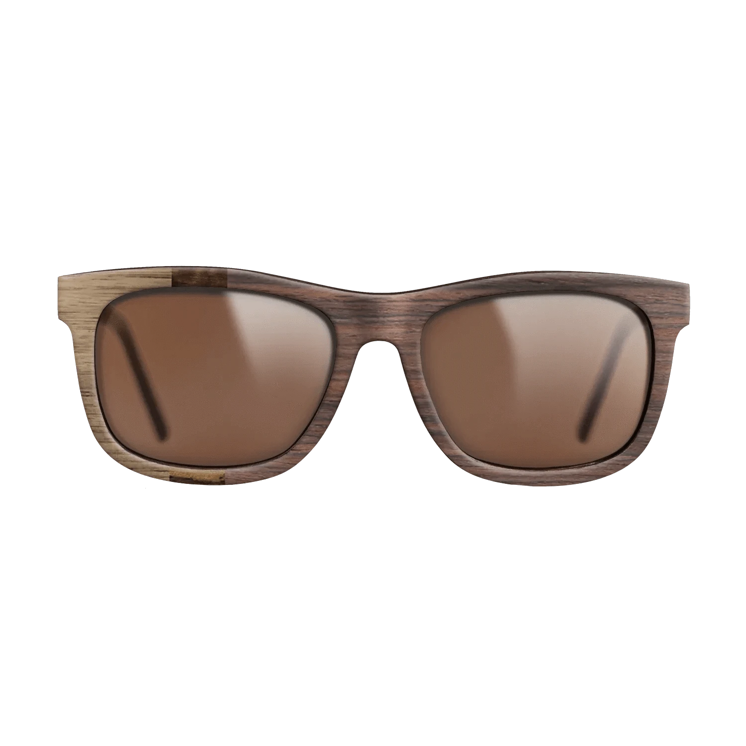 Walnut: Straight Grain,Walnut Burl,Rosewood Reconstituted,Ziricote Light Quartered: Bauhaus - The Hero - Square - SIRIS wood optic