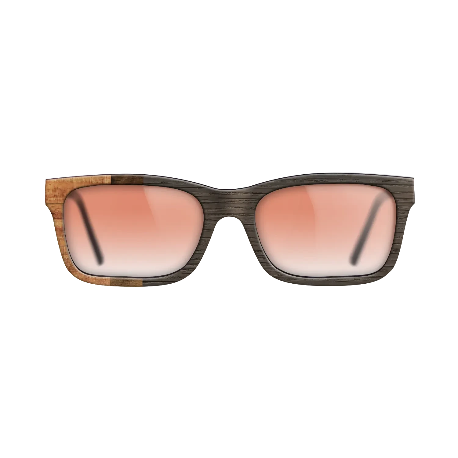 Koa,Ziricote Light Quartered,Fumed Oak: Bauhaus - The Sage - Rectangle - SIRIS wood optic