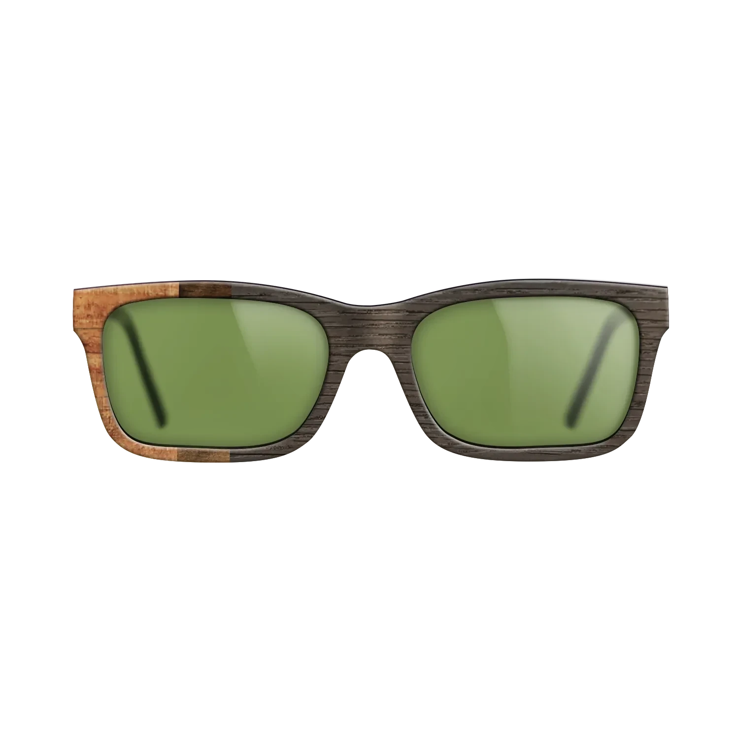 Koa,Ziricote Light Quartered,Fumed Oak: Bauhaus - The Sage - Rectangle - SIRIS wood optic