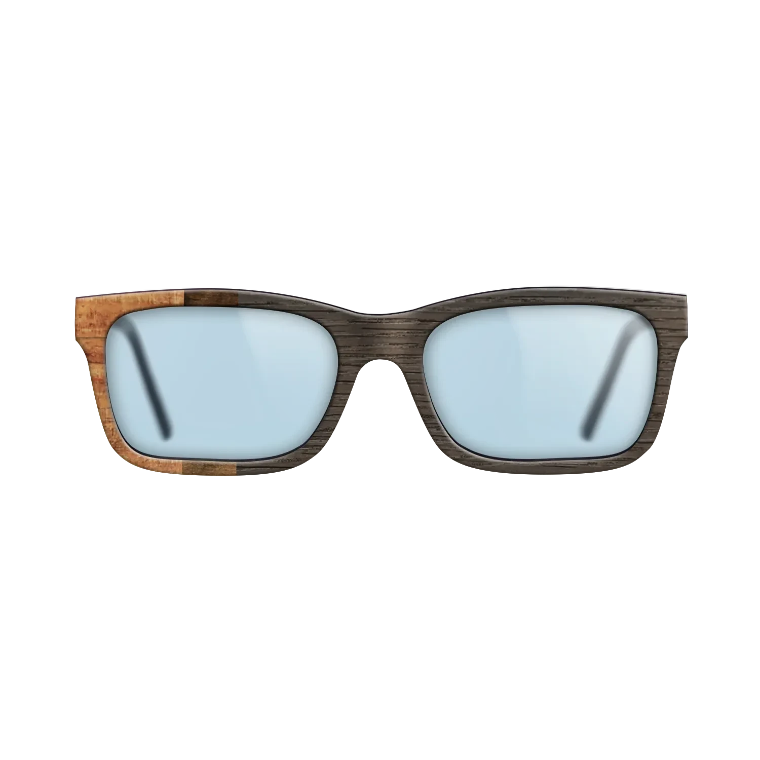 Koa,Ziricote Light Quartered,Fumed Oak: Bauhaus - The Sage - Rectangle - SIRIS wood optic