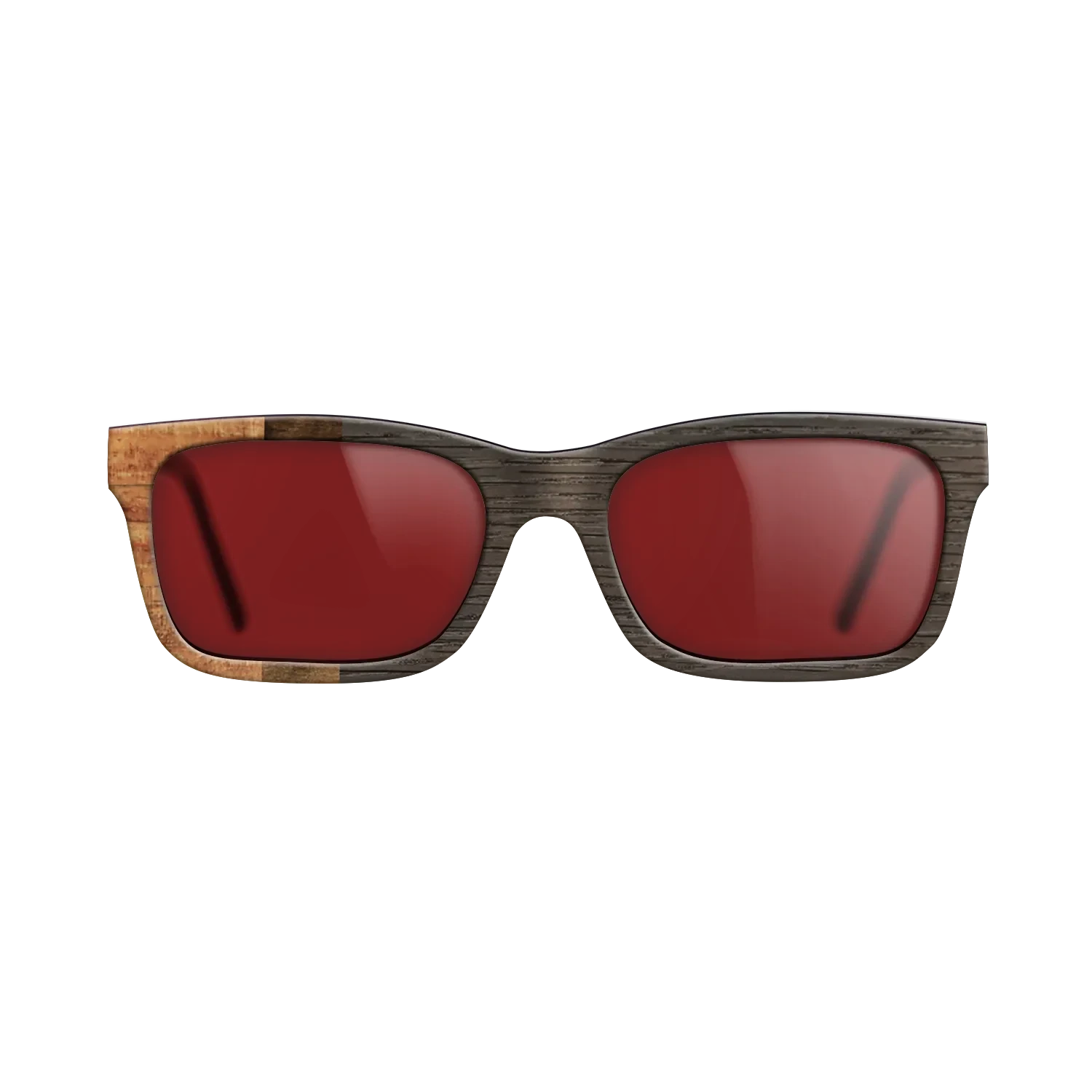 Koa,Ziricote Light Quartered,Fumed Oak: Bauhaus - The Sage - Rectangle - SIRIS wood optic