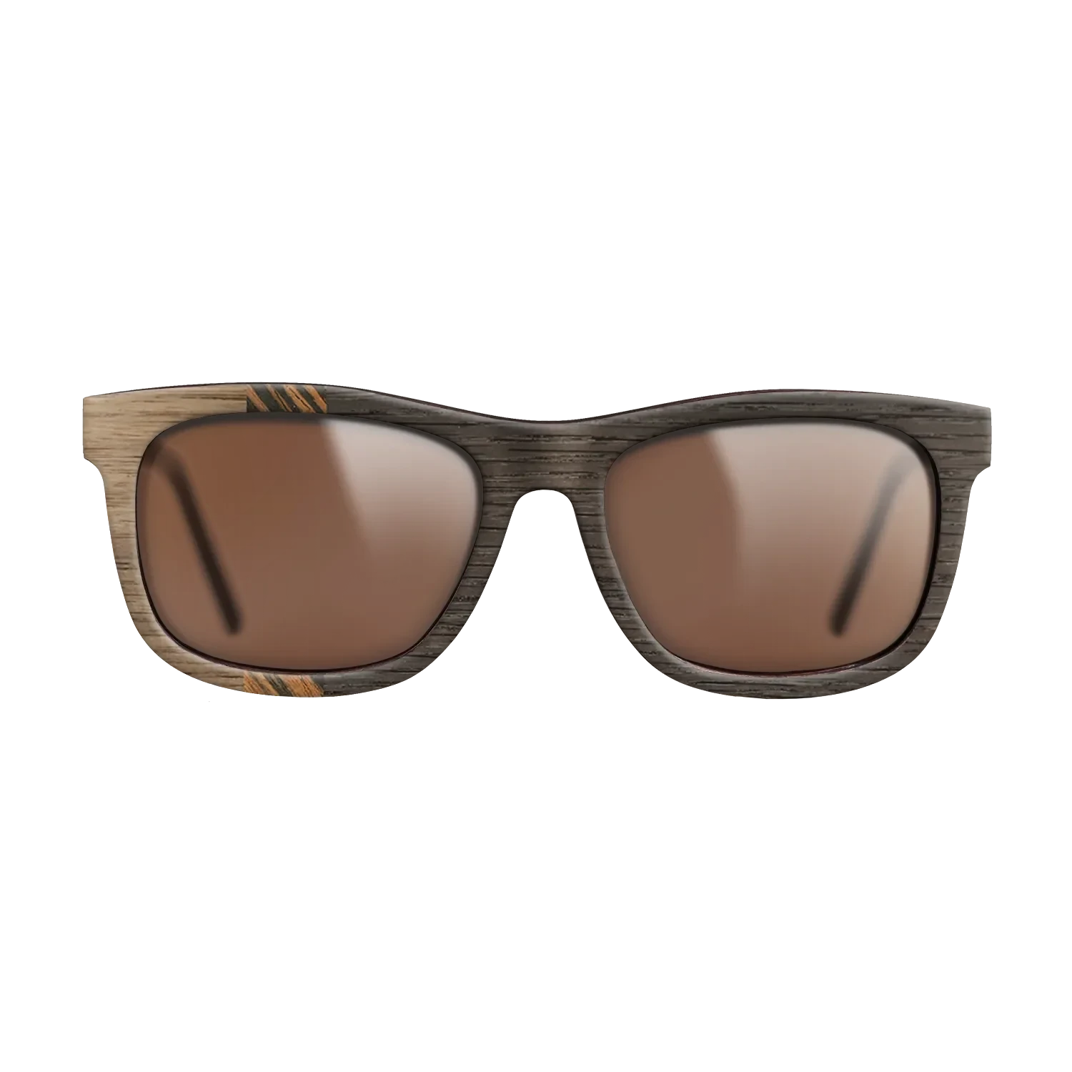 Walnut: Straight Grain,Italian Ebony,Fumed Oak: Bauhaus - The Hero - Square - SIRIS wood optic