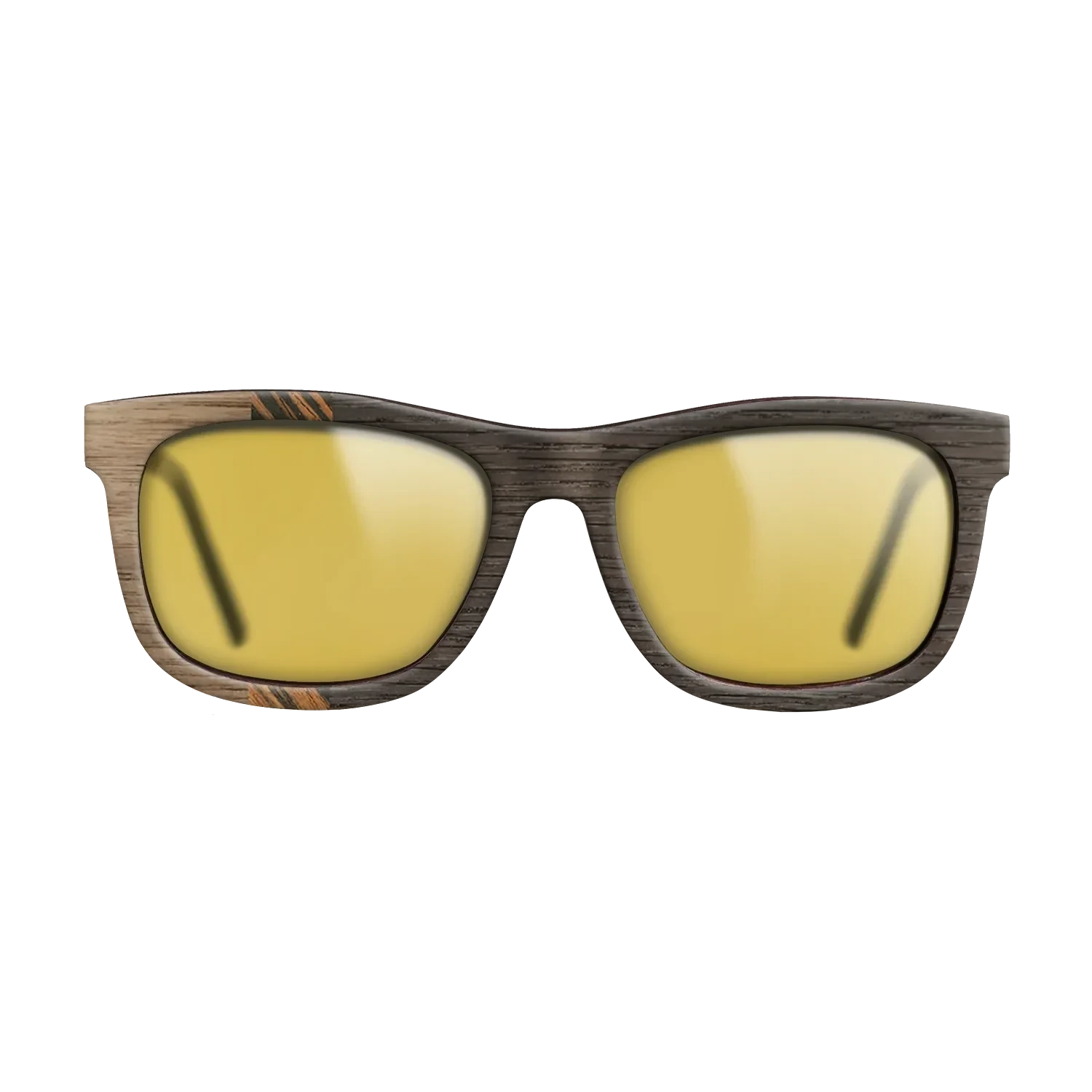 Walnut: Straight Grain,Italian Ebony,Fumed Oak: Bauhaus - The Hero - Square - SIRIS wood optic