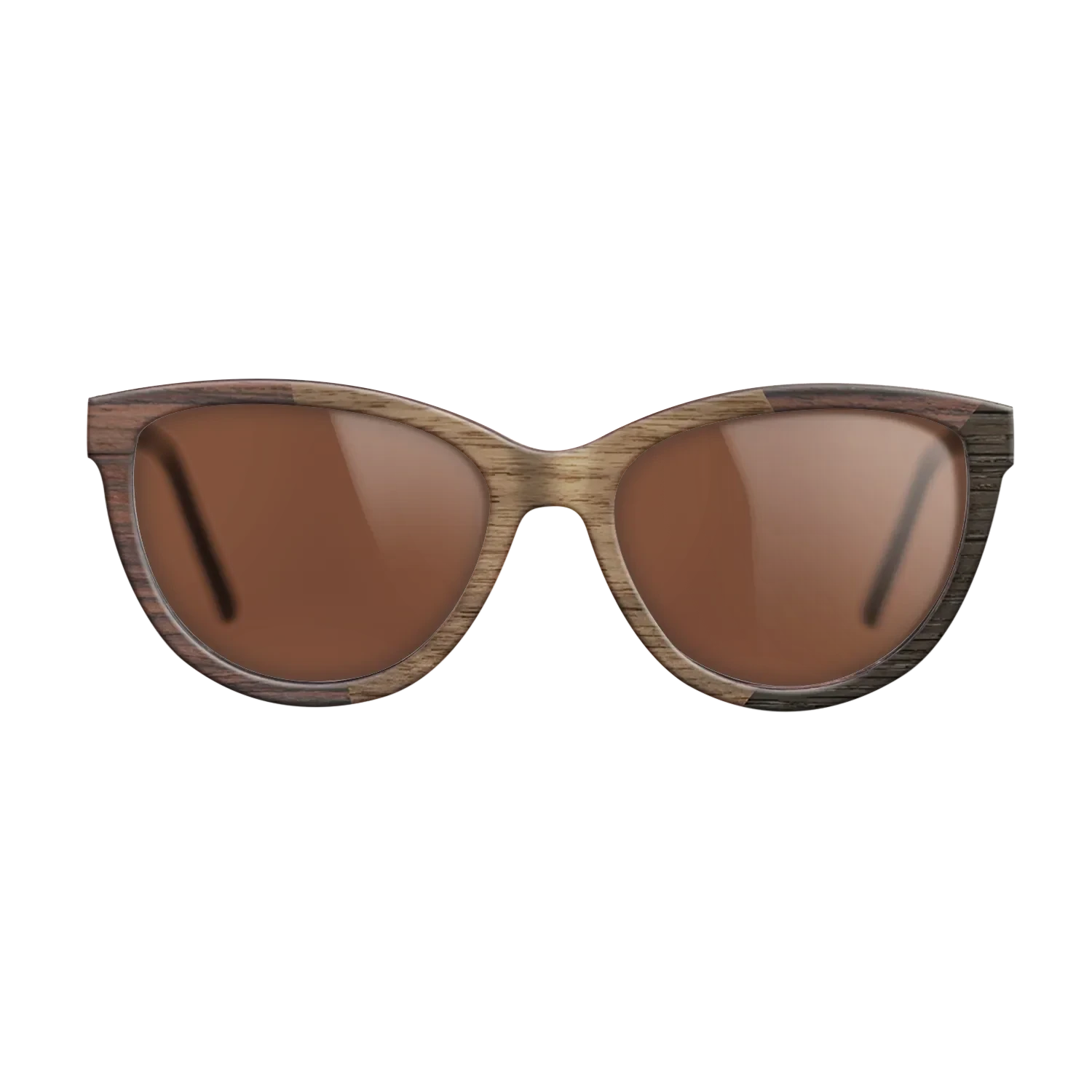 Walnut: Straight Grain,Rosewood Reconstituted,Fumed Oak: Angle Cut - The Maiden - Cat - SIRIS wood optic
